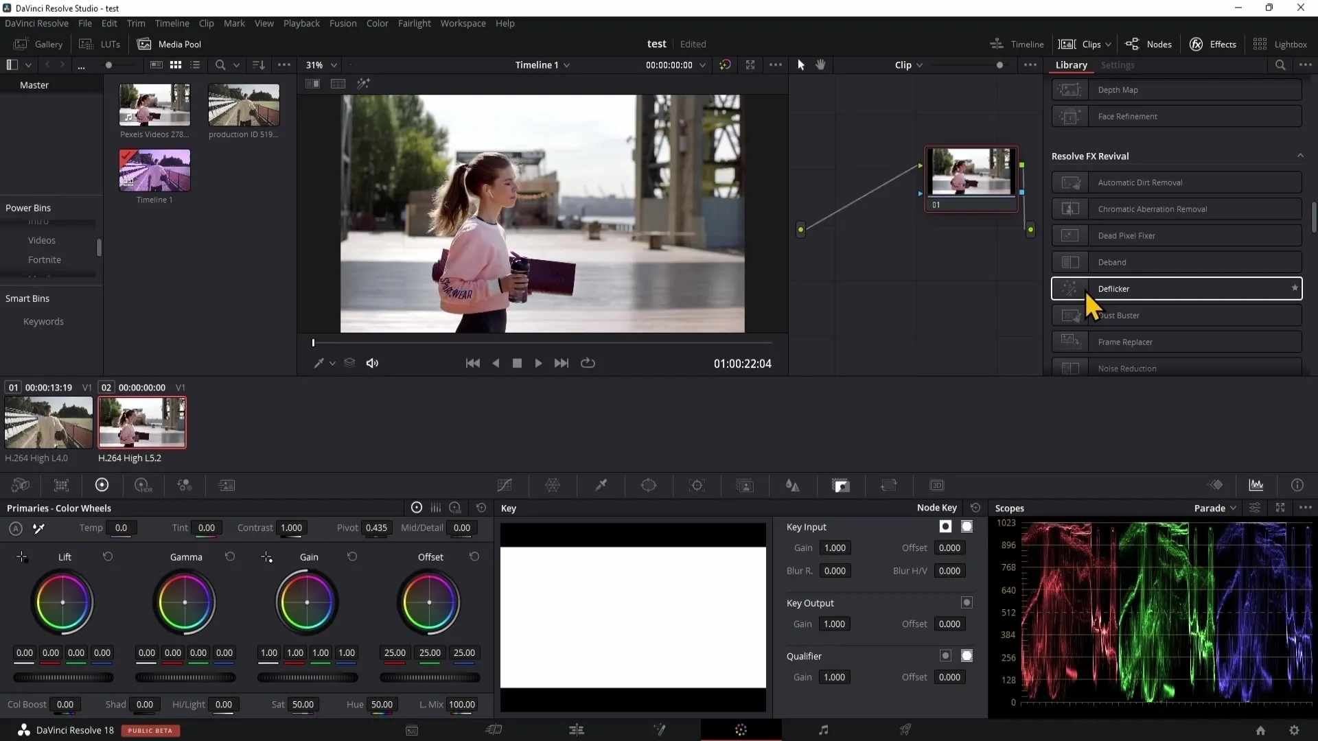 Koreksi warna di DaVinci Resolve: Panduan lengkap