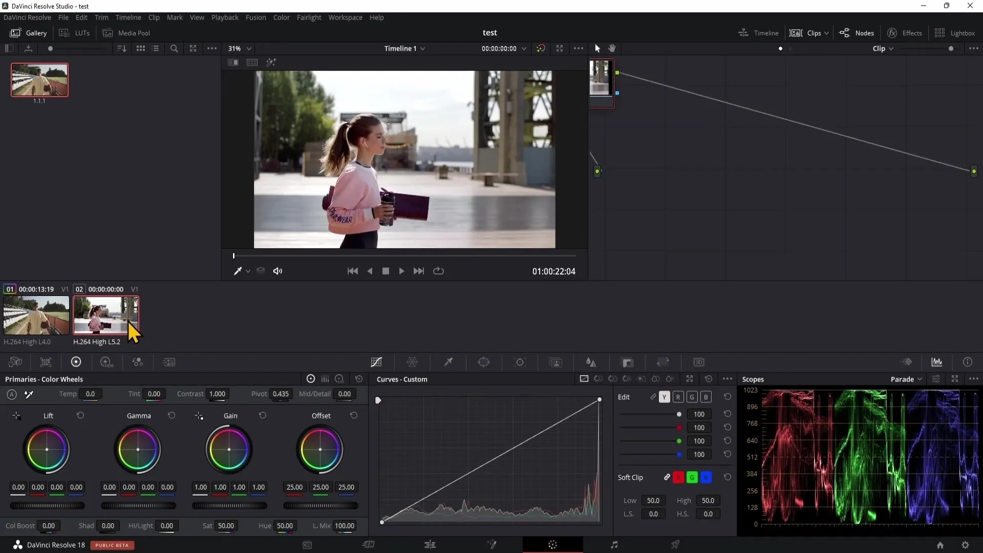 Koreksi warna di DaVinci Resolve: Panduan lengkap