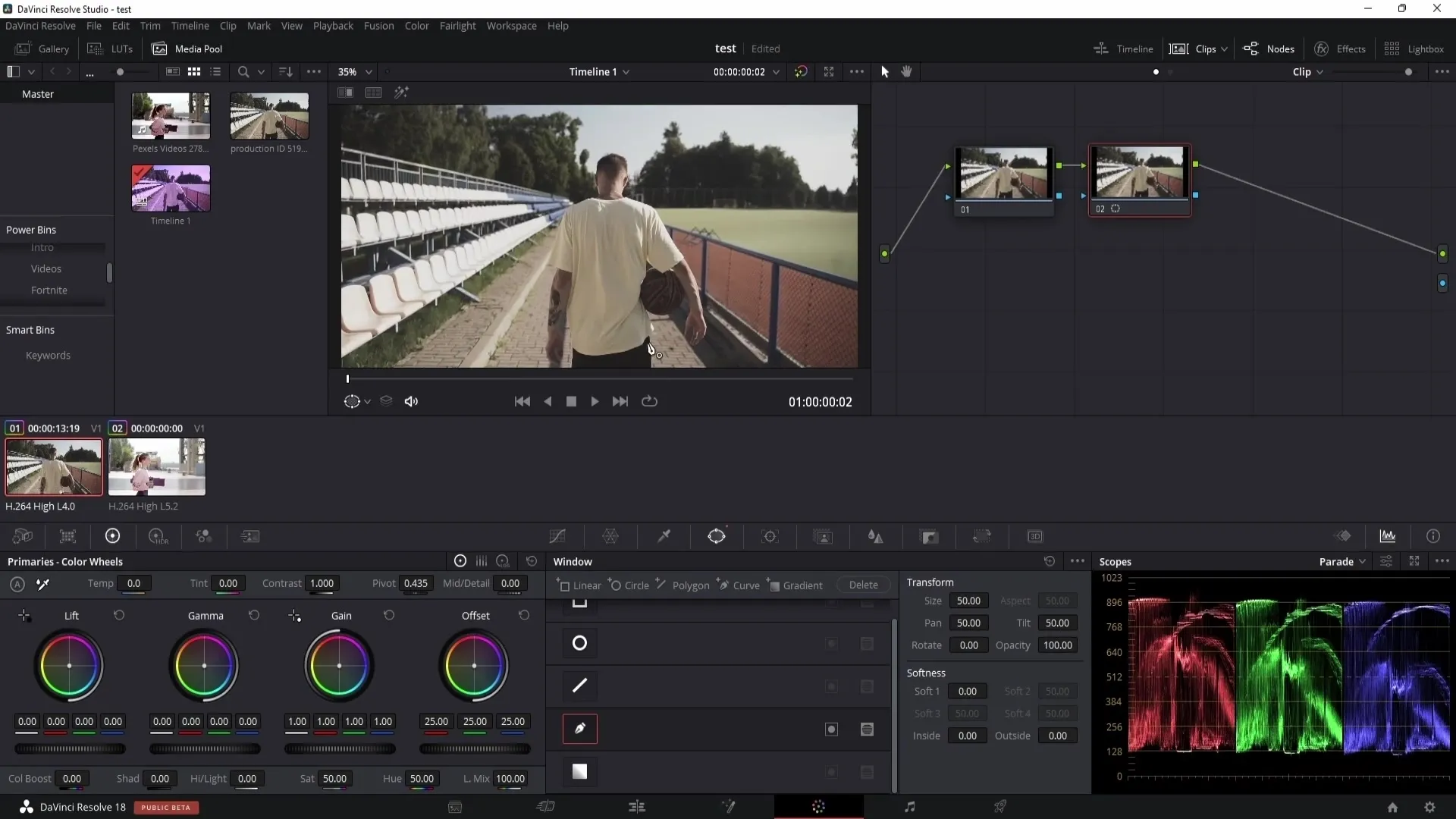 DaVinci Resolve'da Kalifikatör ile renk düzeltme - Yeni başlayanlar için kılavuz