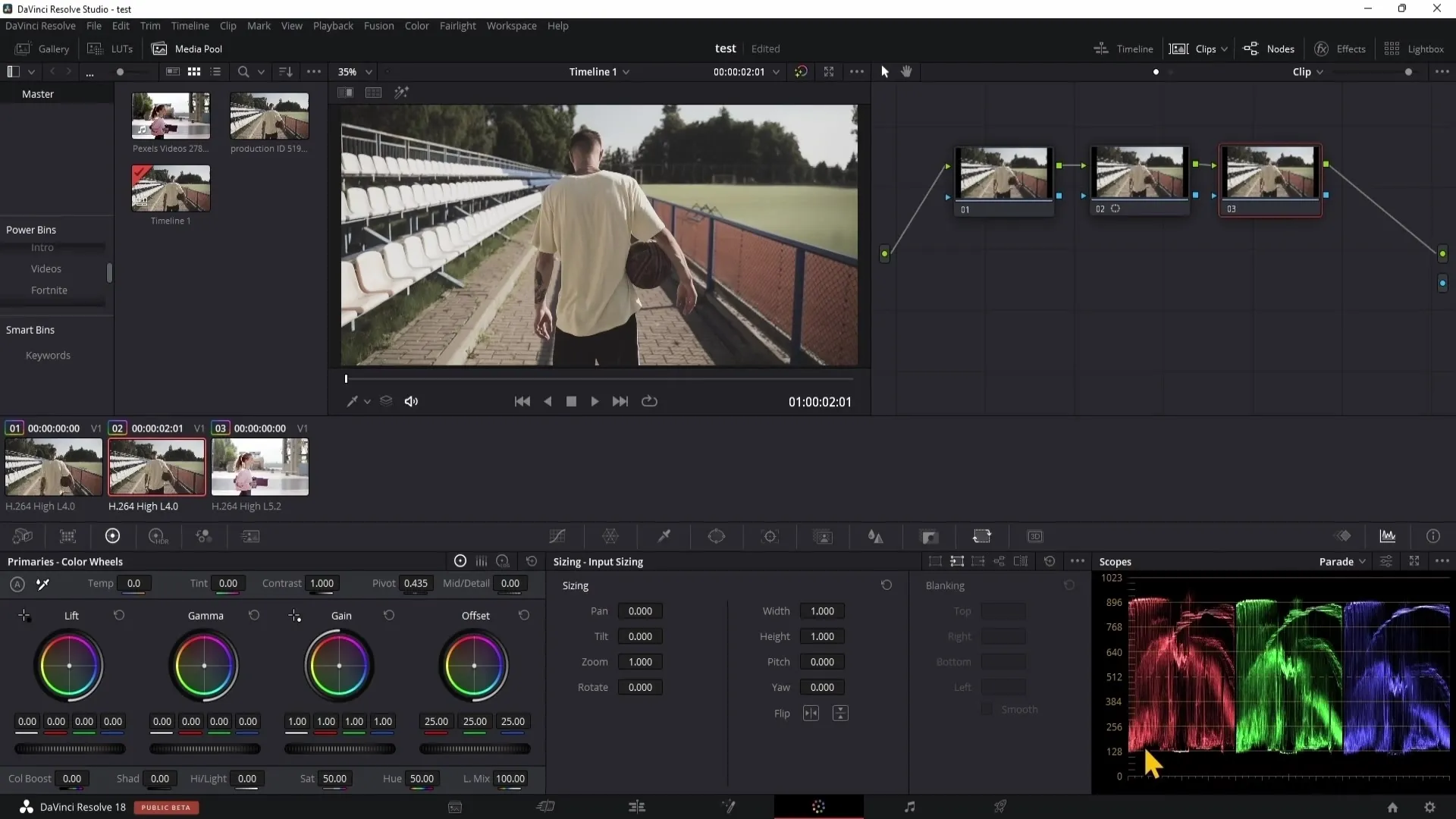 Koreksi warna DaVinci Resolve dengan Qualifier - Panduan untuk Pemula