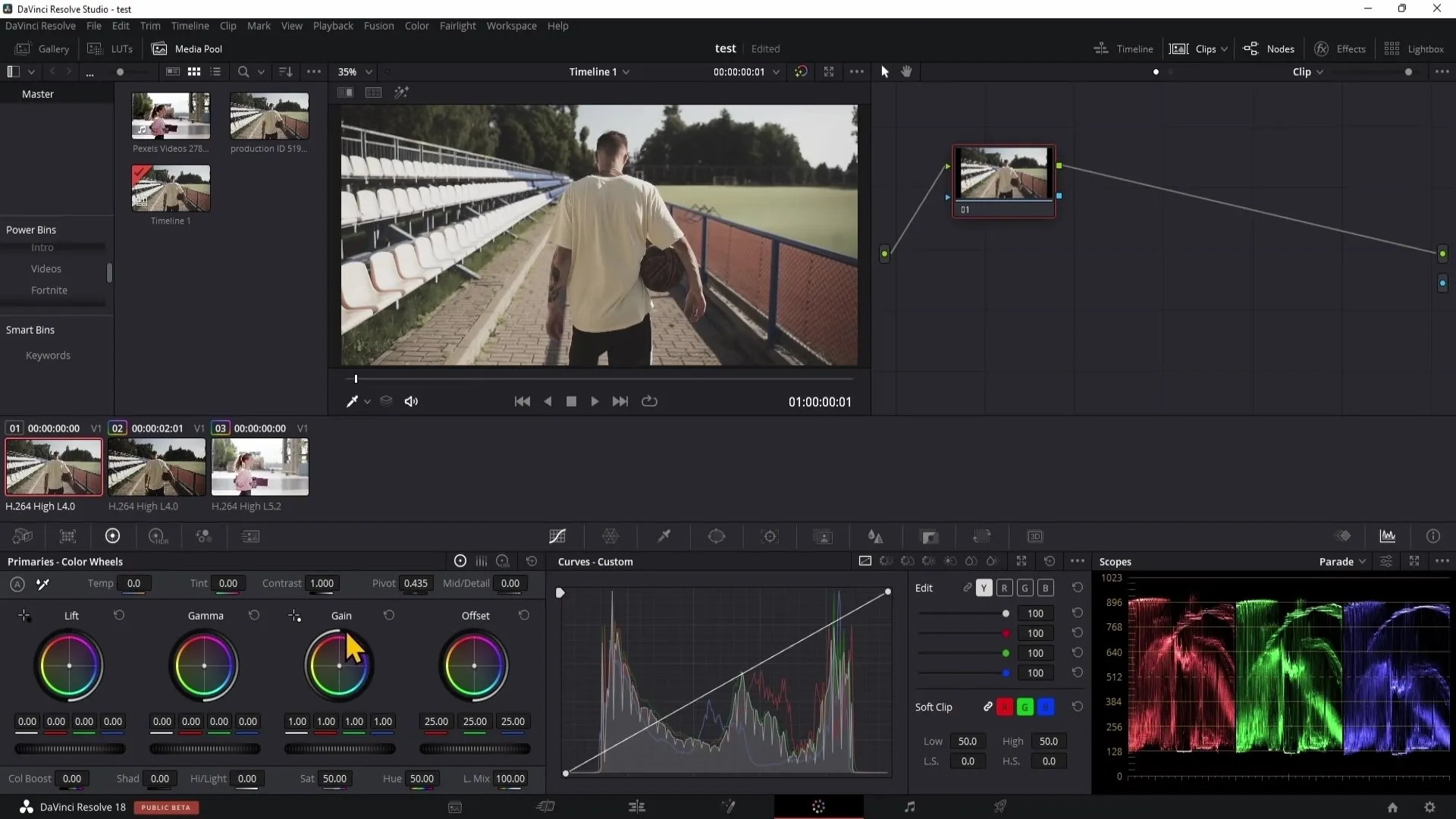 DaVinci Resolve color correction with the qualifier - beginner's guide