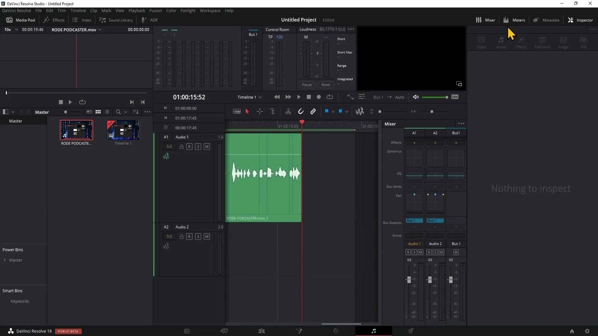 Pengeditan audio profesional di DaVinci Resolve: Panduan lengkap