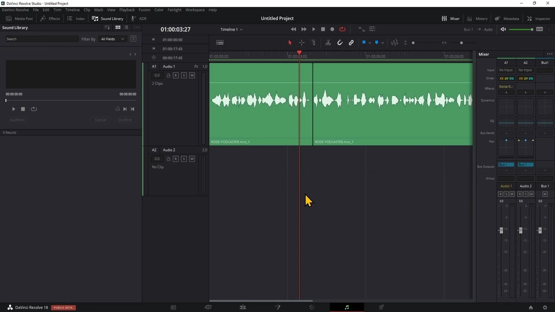 Pengeditan audio profesional di DaVinci Resolve: Panduan lengkap