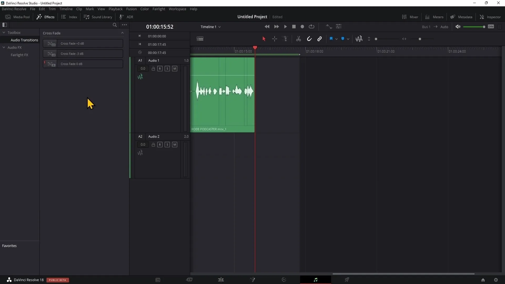 Editing audio su DaVinci Resolve: Una guida completa