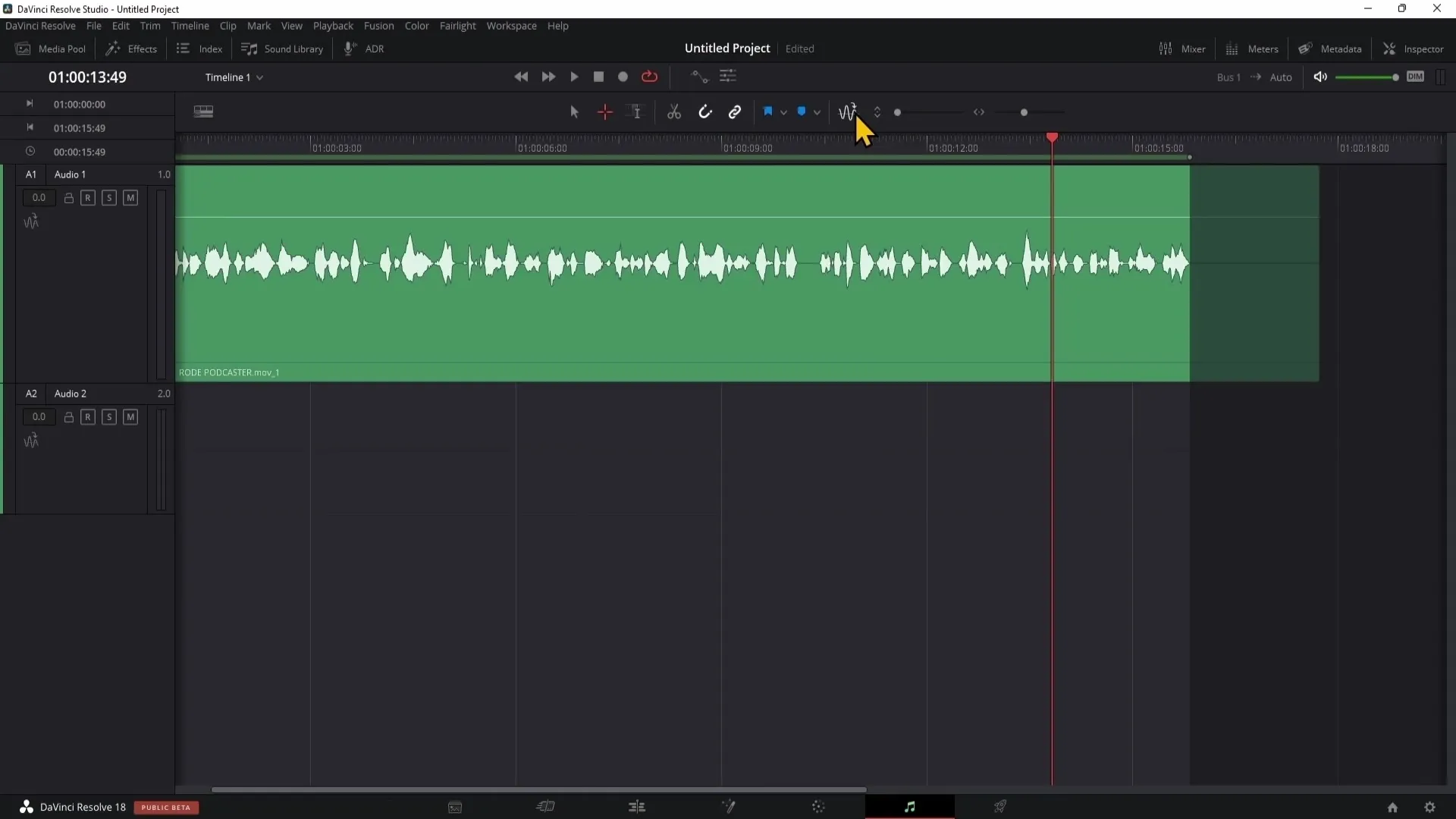 Pengeditan audio profesional di DaVinci Resolve: Panduan lengkap