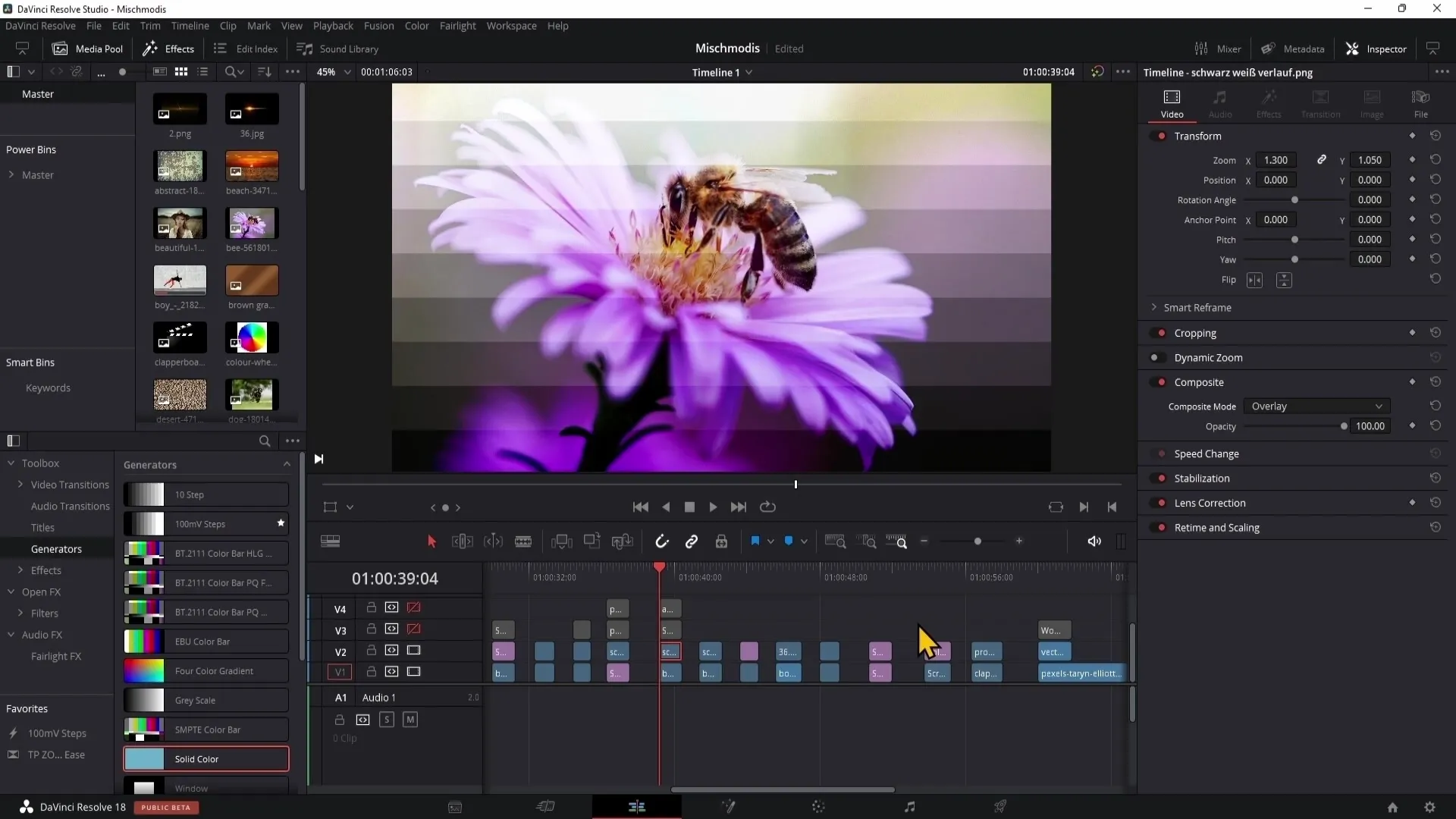 DaVinci Resolve: Composite Modes - Der umfassende Leitfaden