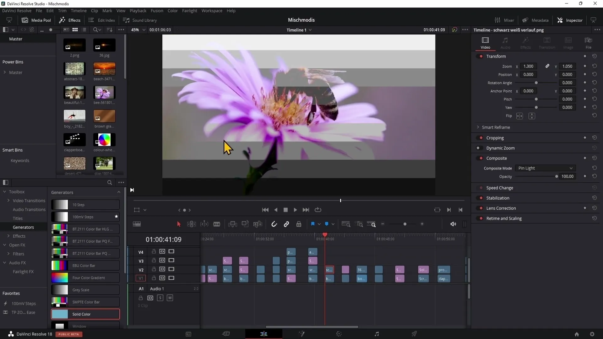 DaVinci Resolve: Modes de composition - Le guide complet