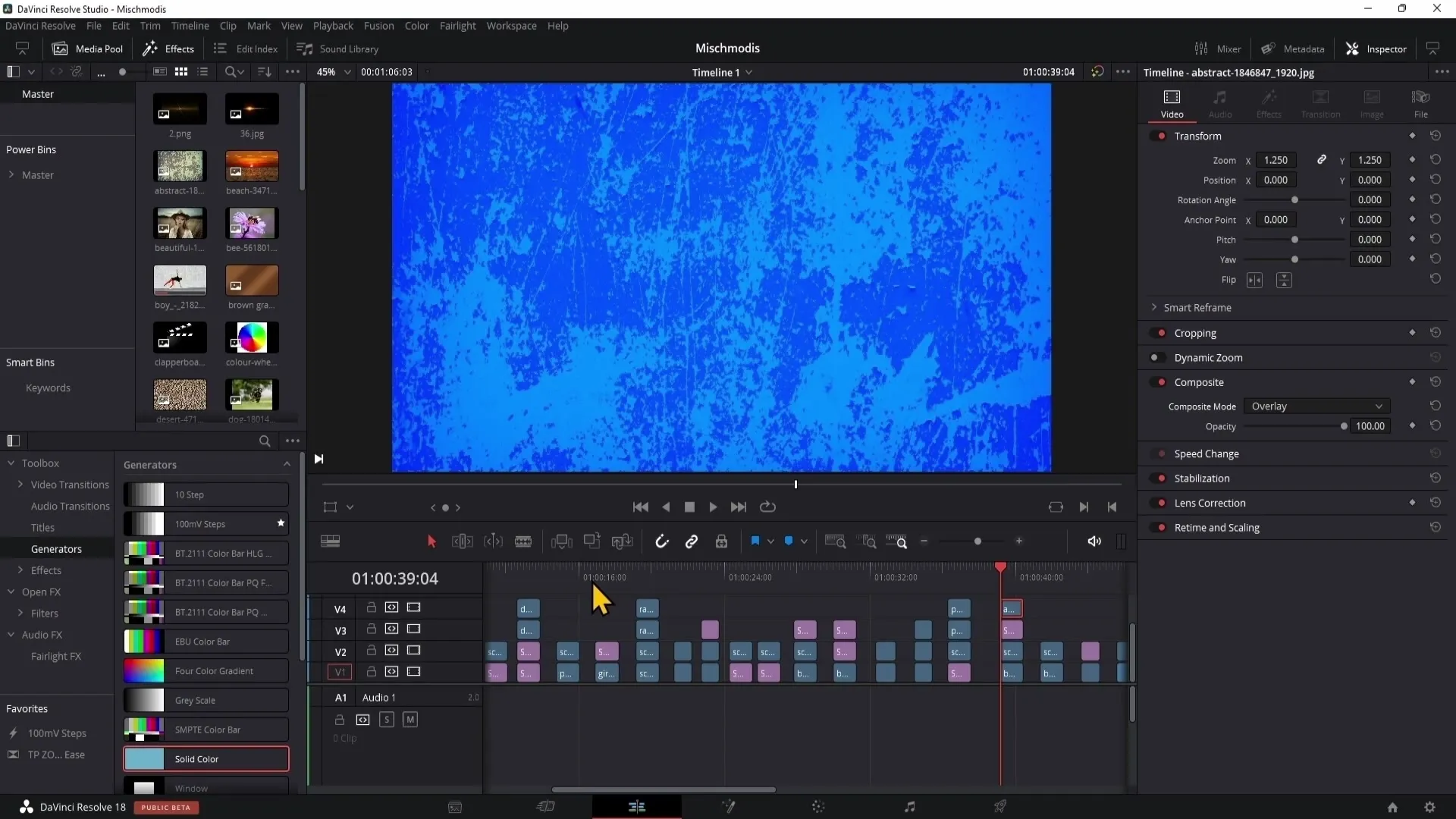 DaVinci Resolve: Mode Komposit - Panduan Lengkap