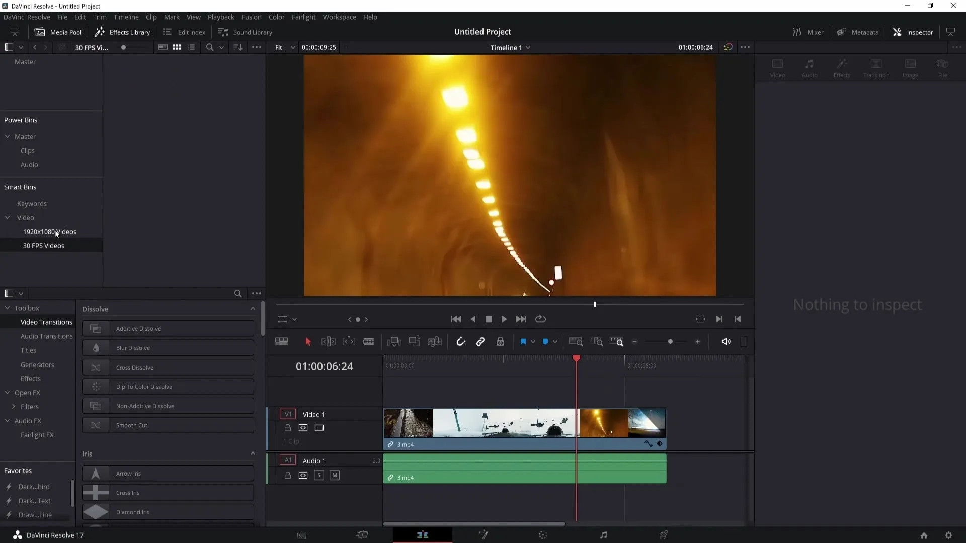 Efficient use of Power Bins and Smart Bins in DaVinci Resolve