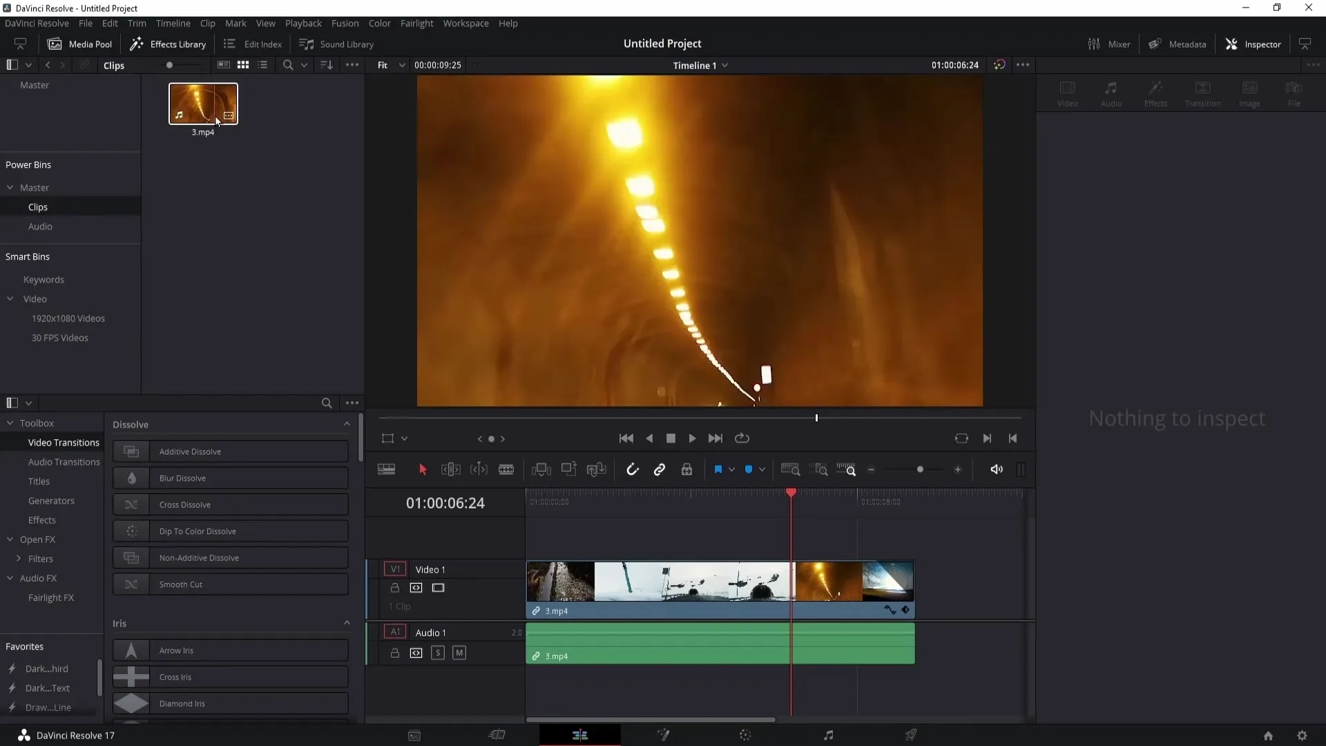 Efficient use of power bins and smart bins in DaVinci Resolve