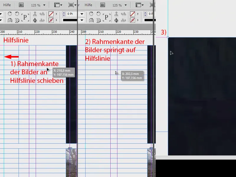 Utiliser des outils visuels dans InDesign