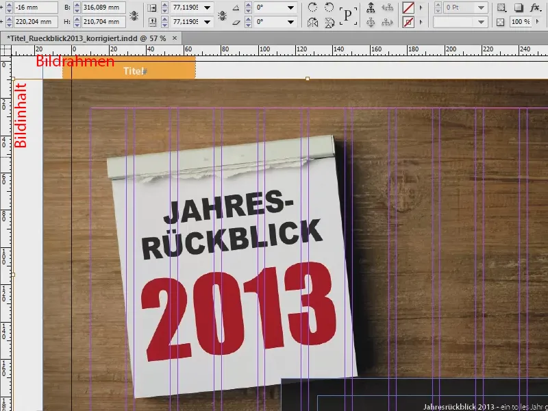 Utiliser des outils visuels dans InDesign.