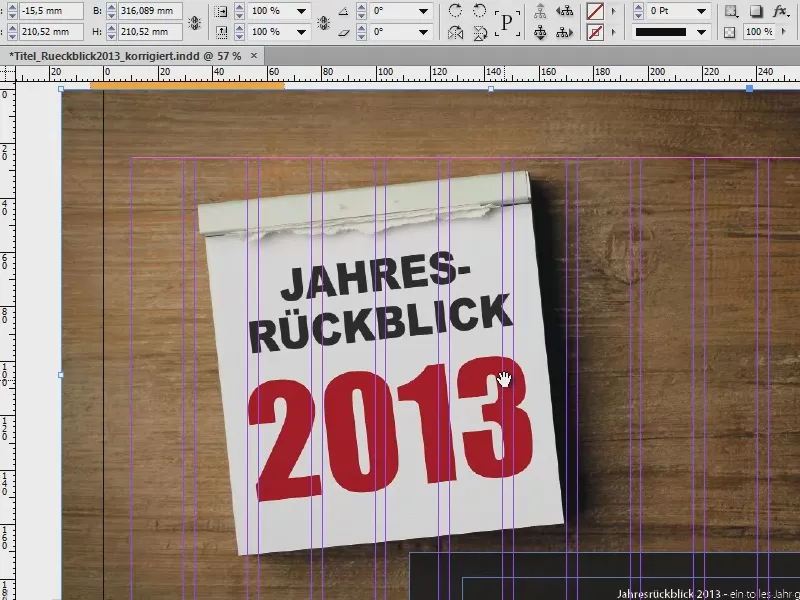 Utiliser des outils visuels dans InDesign.