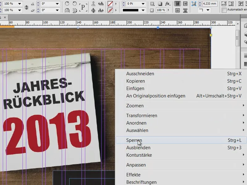 Utiliser des outils visuels dans InDesign