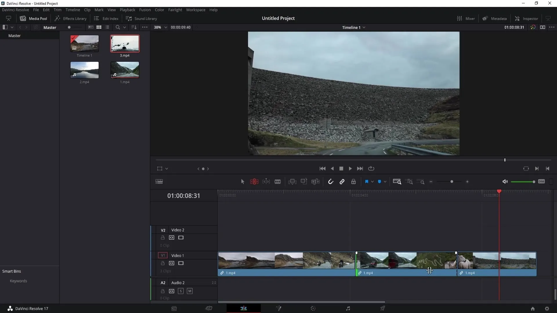 Panduan lengkap untuk alat-alat di Halaman Edit di DaVinci Resolve