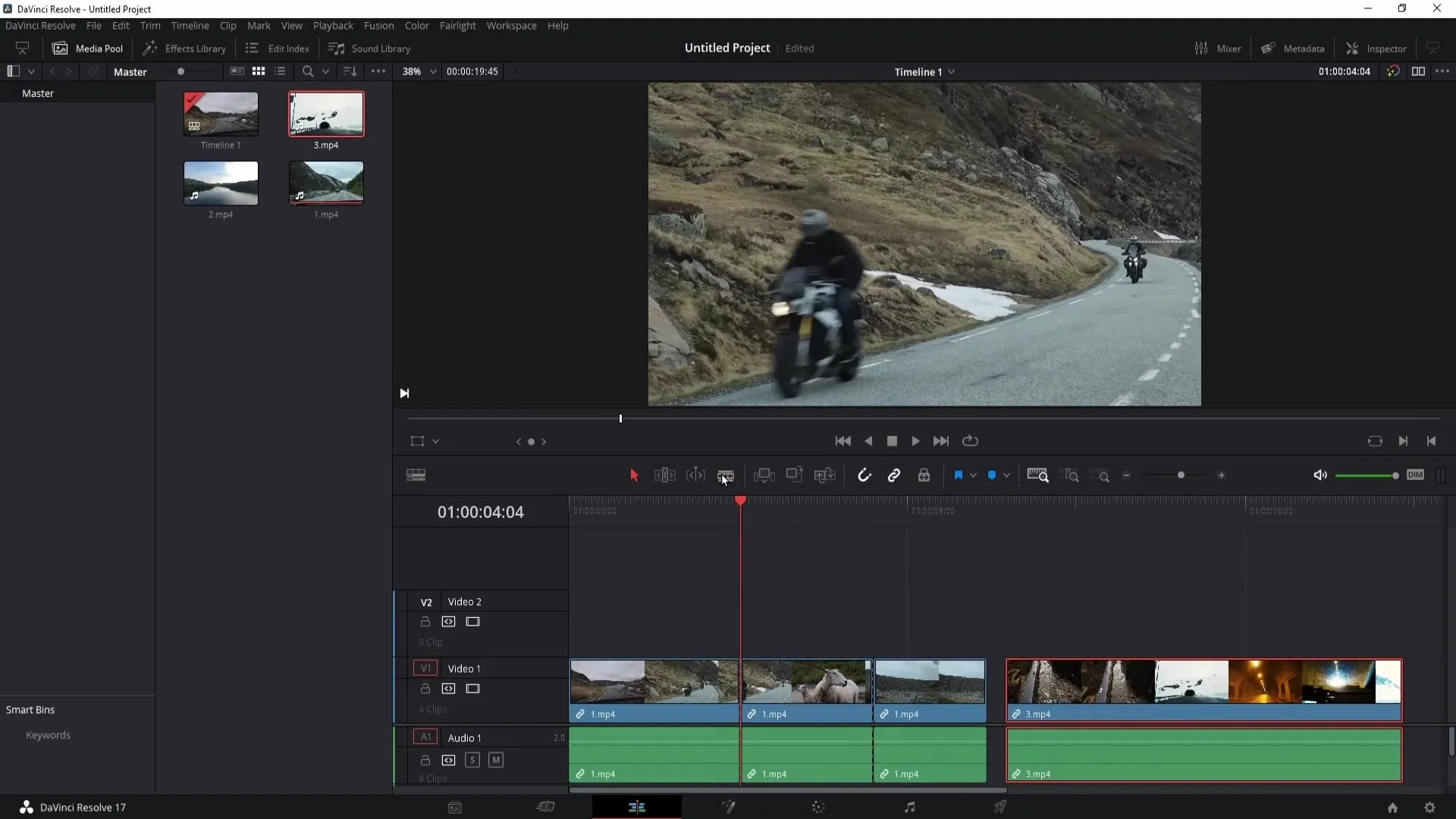 DaVinci Resolve'daki Edit Page'in araçlarına kapsamlı rehber