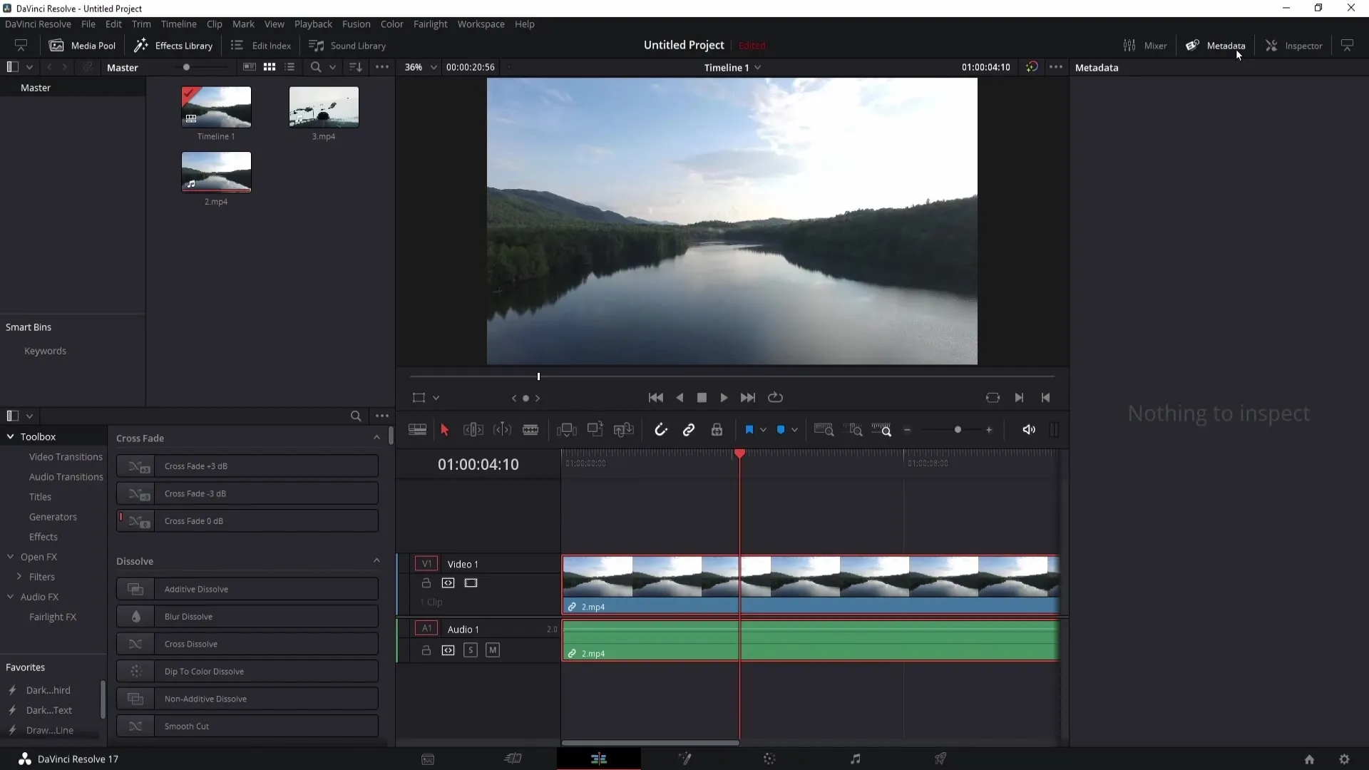 Efficient working with the dual screen in DaVinci Resolve