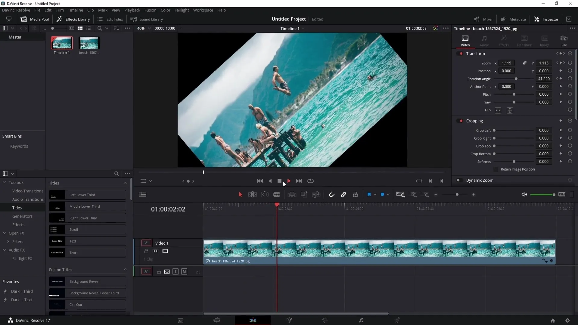 DaVinci Resolve'da etkileyici animasyonlar için keyframe'leri ustalıkla kullanın