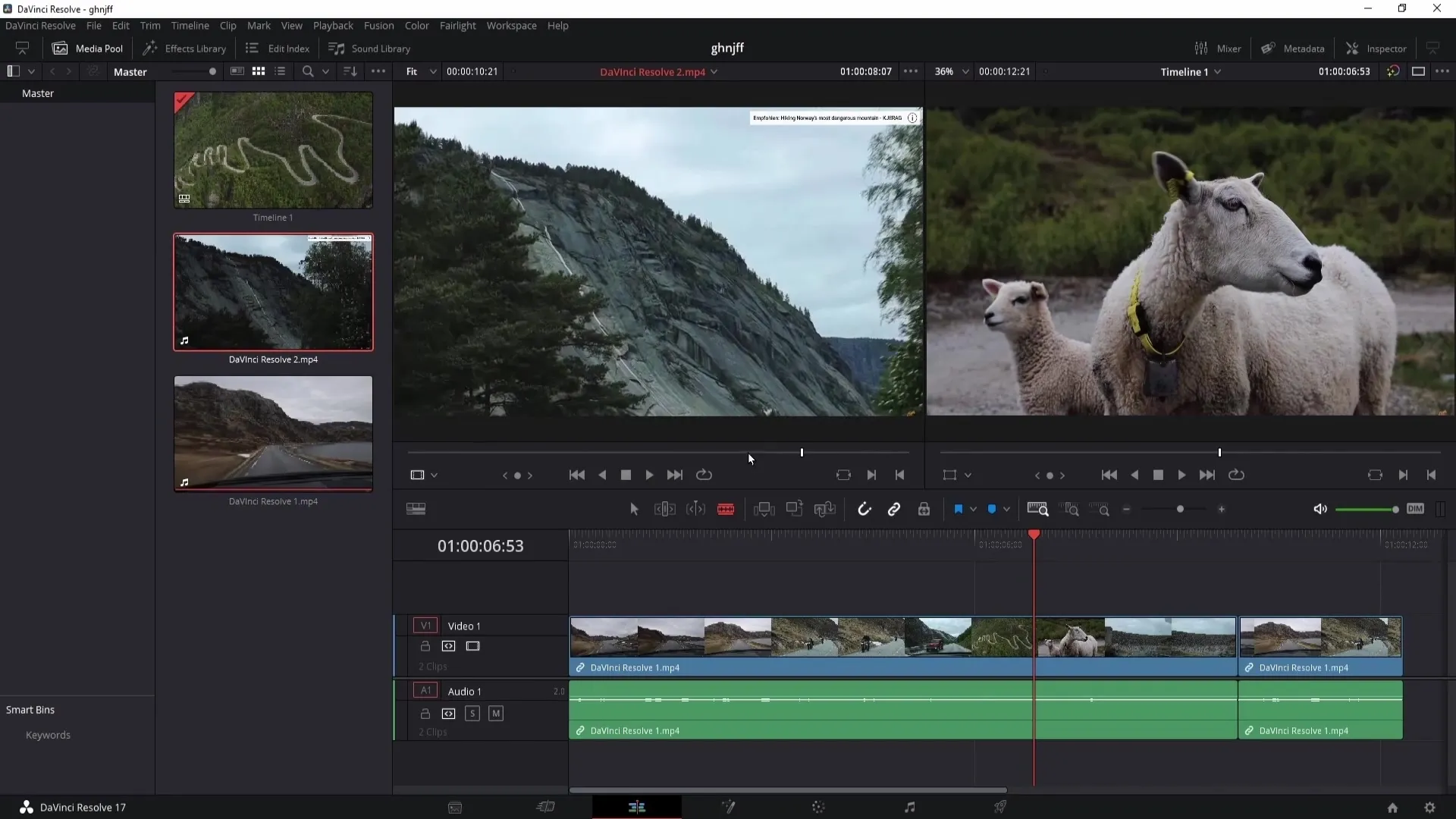 In- und Out-Punkte dalam DaVinci Resolve: Panduan lengkap