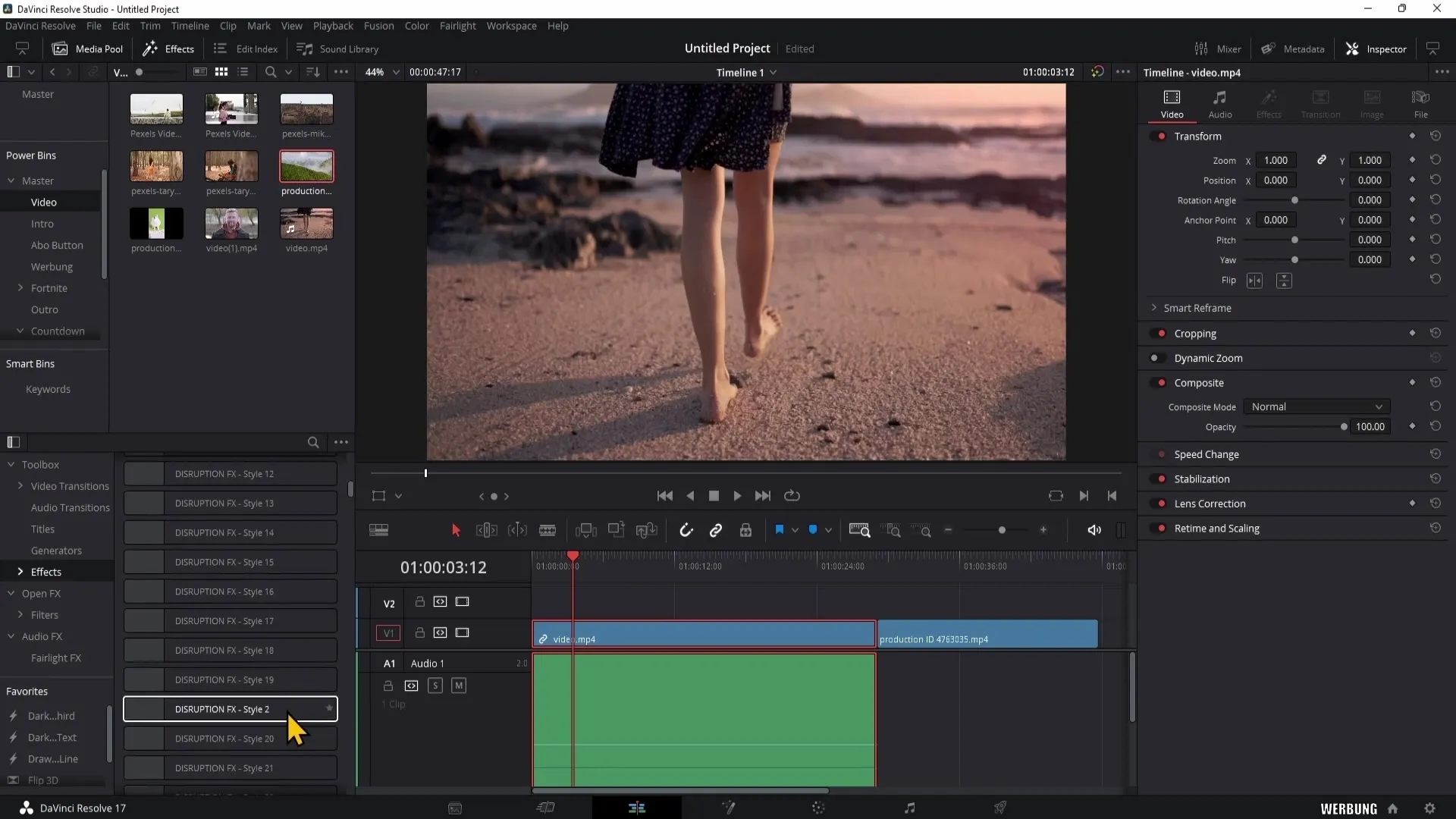 Tips terbaik untuk efek fusion di DaVinci Resolve