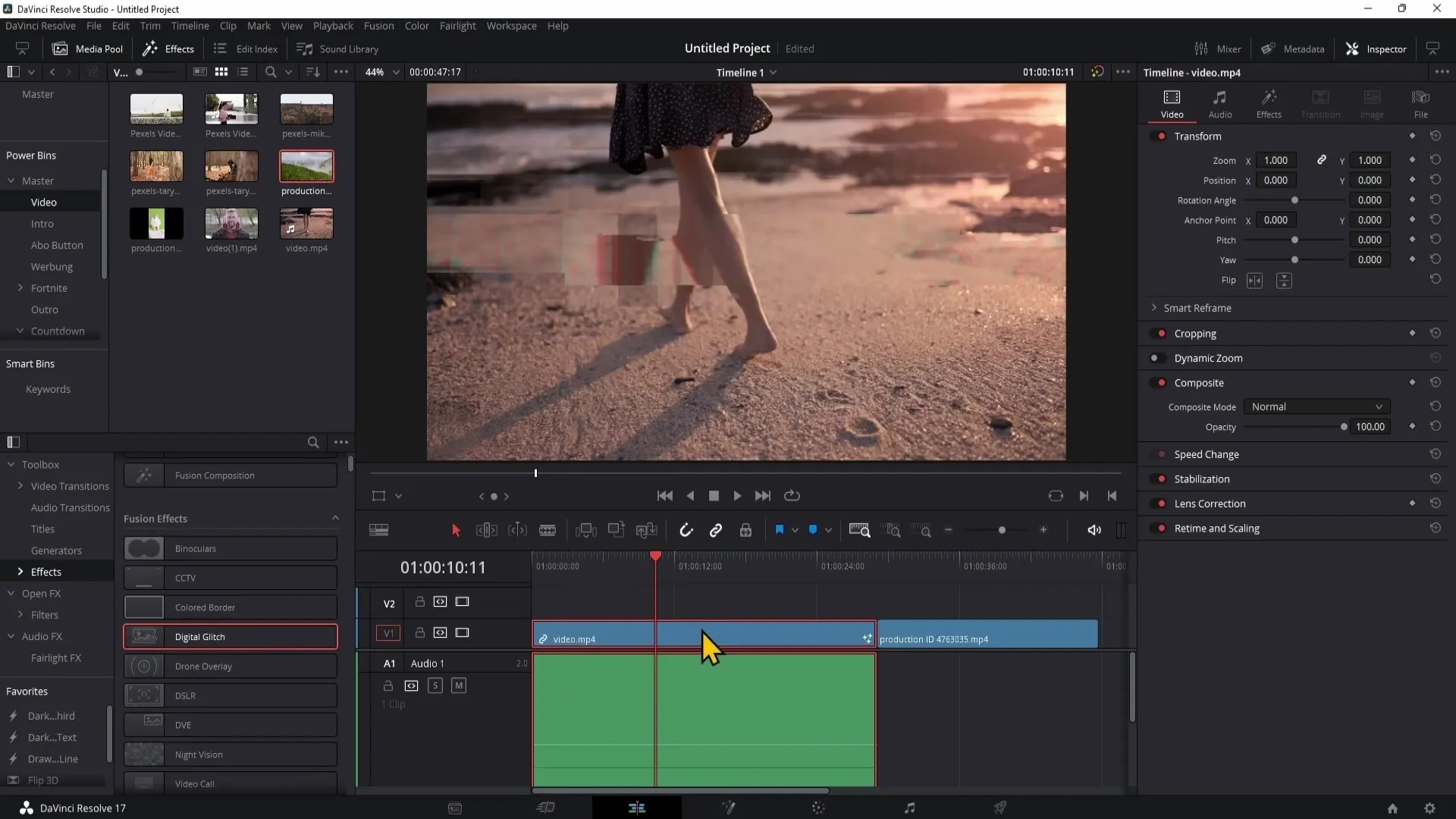 Tips terbaik untuk efek fusion di DaVinci Resolve