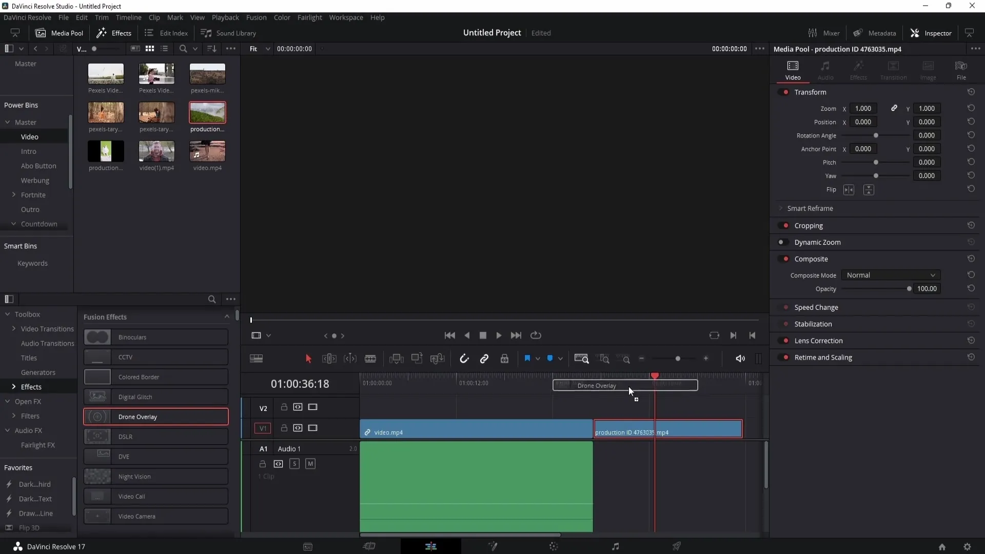 DaVinci Resolve'da işlem efektleri için en iyi ipuçları