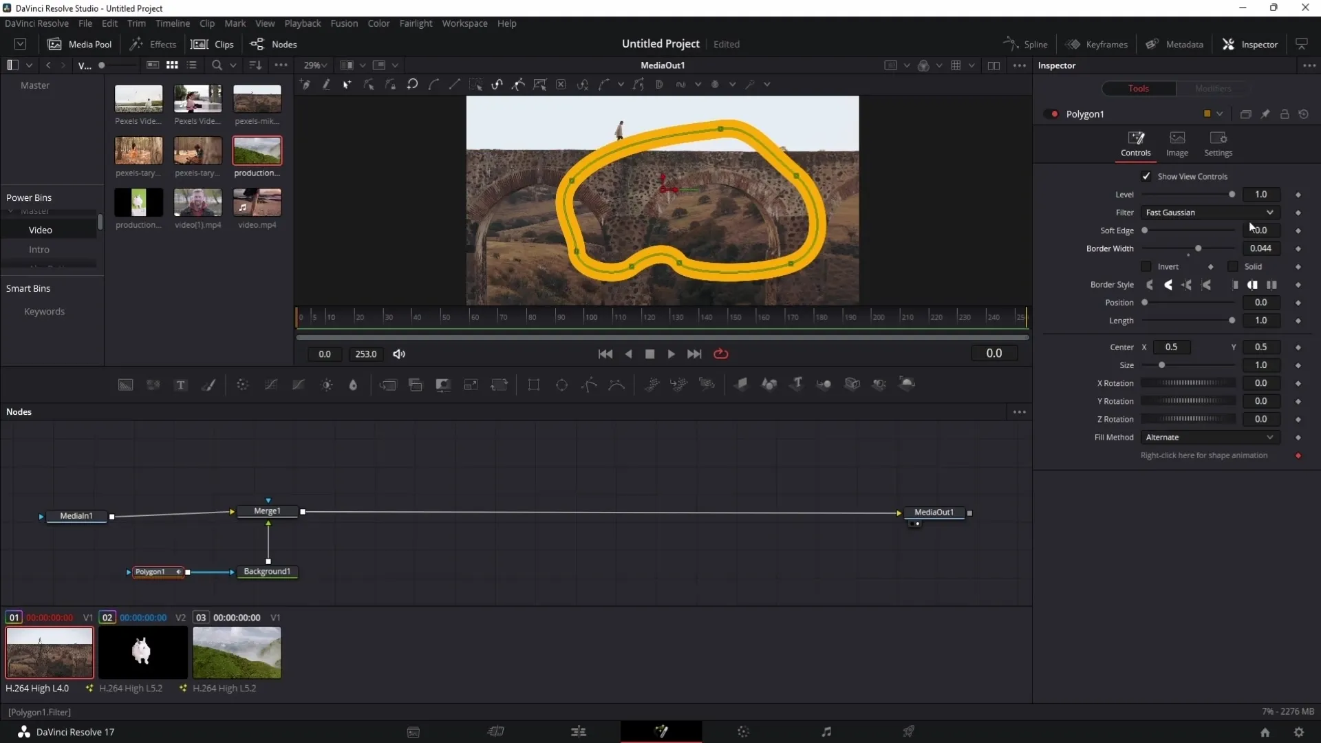 Panduan rinci tentang masker di DaVinci Resolve