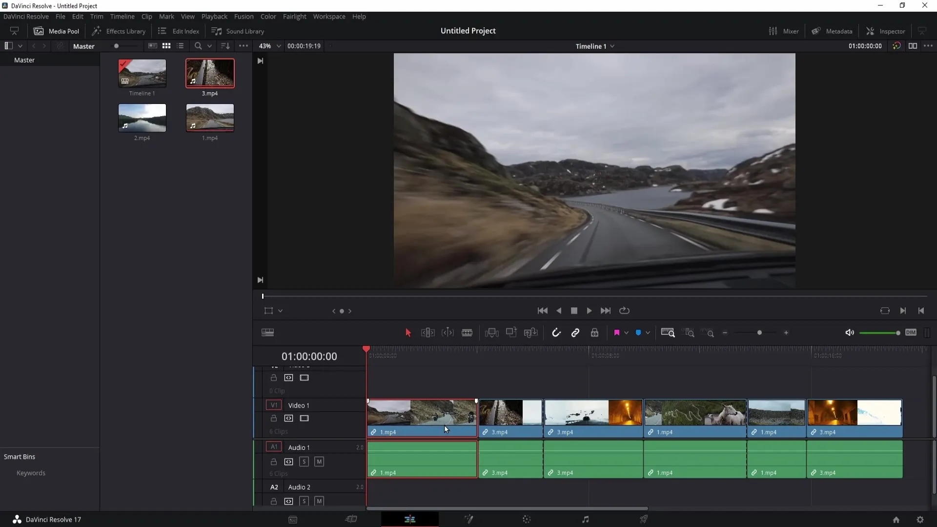 DaVinci Resolve: Efficient use of flags and markers