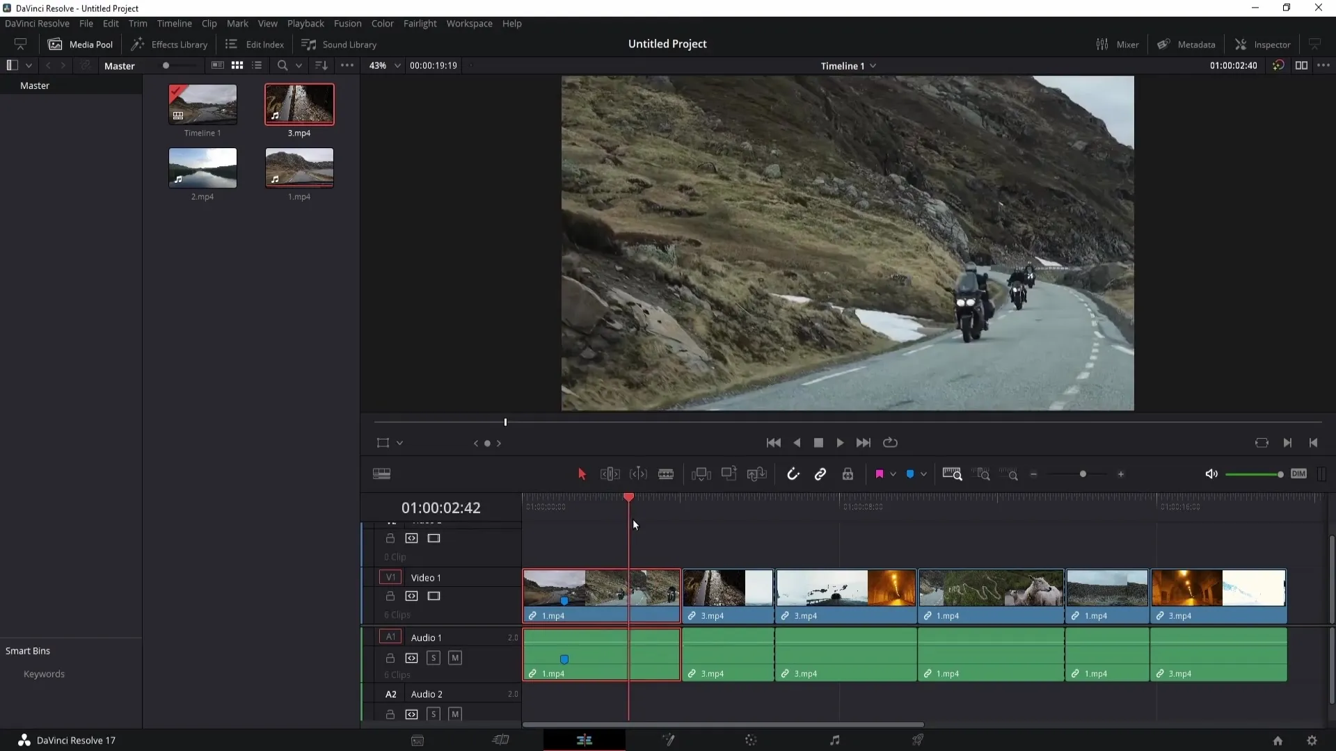 DaVinci Resolve: Efficient use of flags and markers