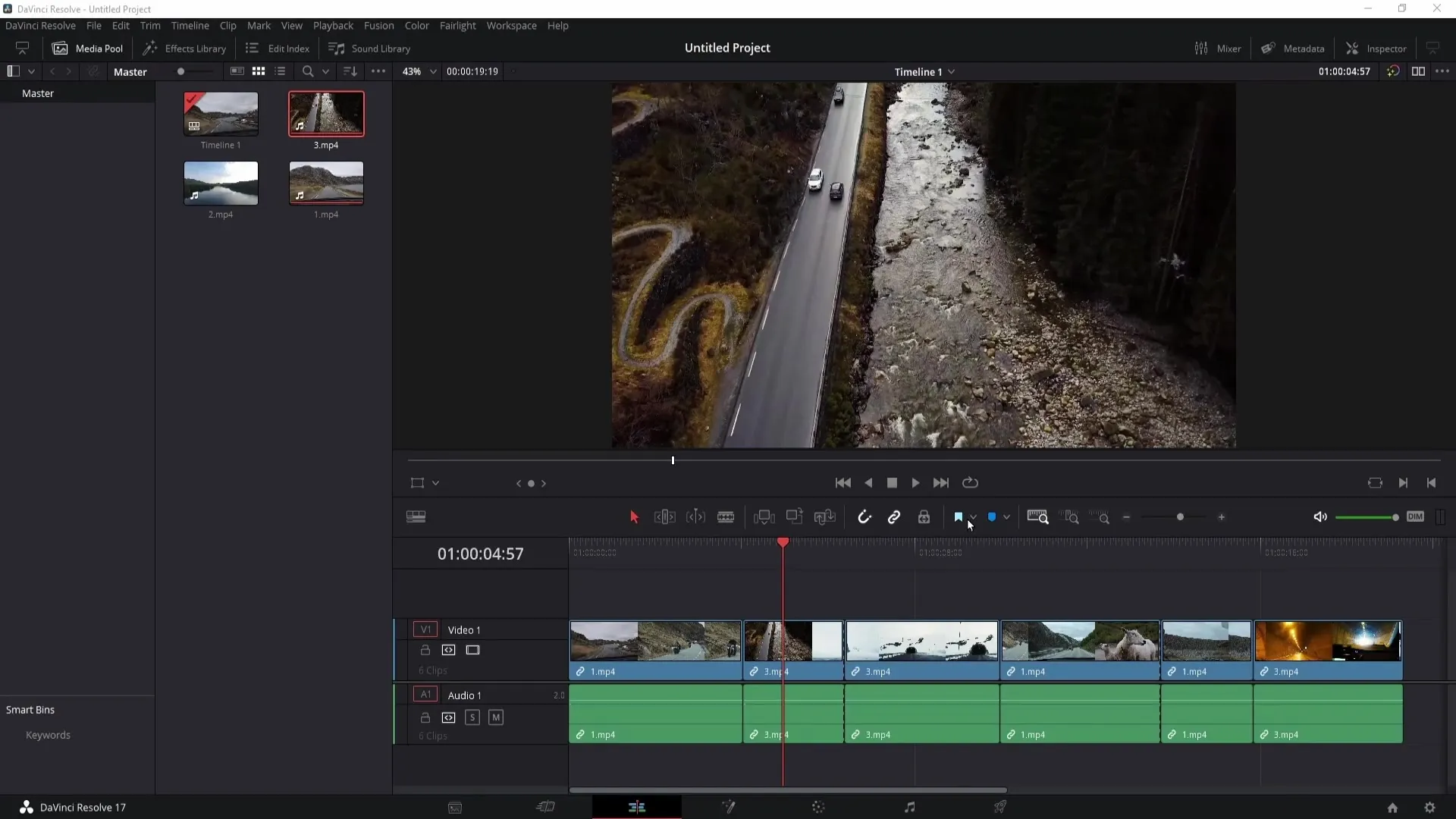 DaVinci Resolve: Efficient use of flags and markers