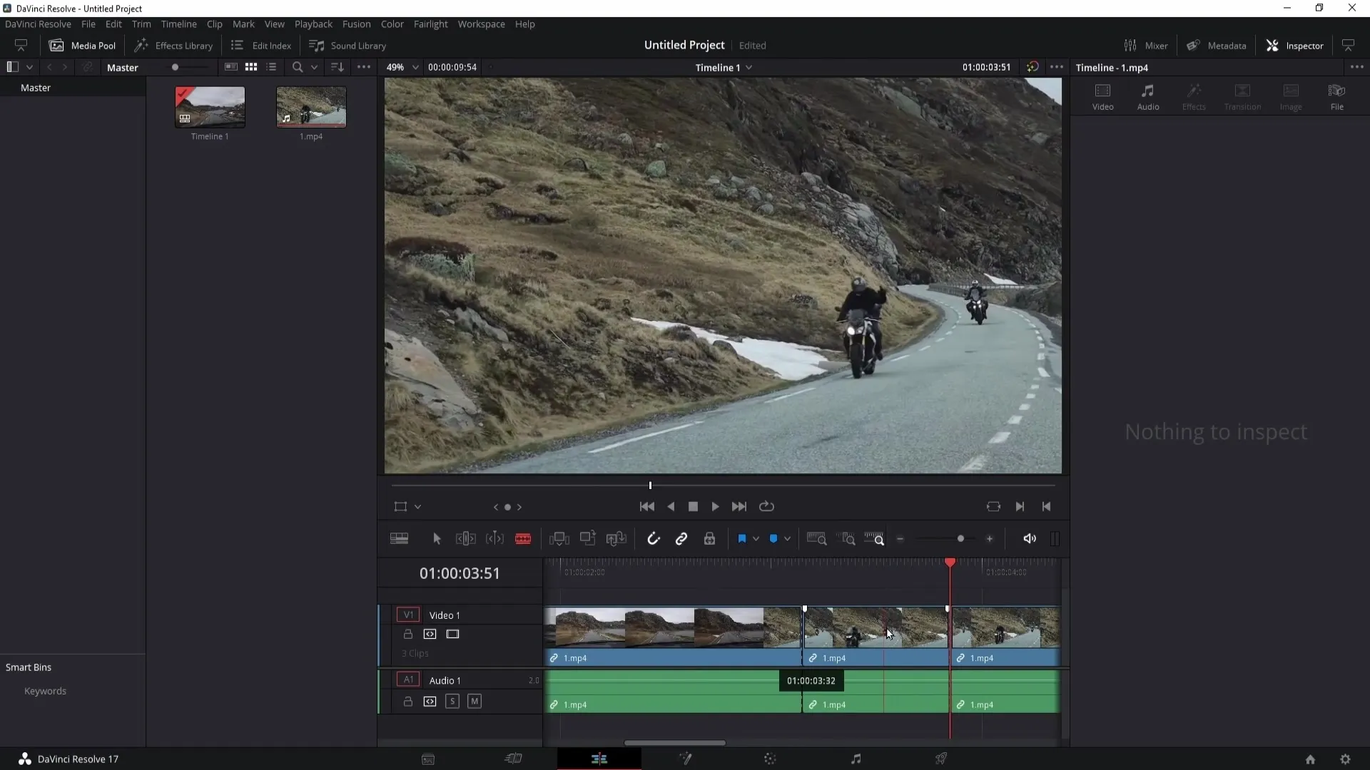 Pemanfaatan Jump Cut dan Smooth Cut yang efektif di DaVinci Resolve