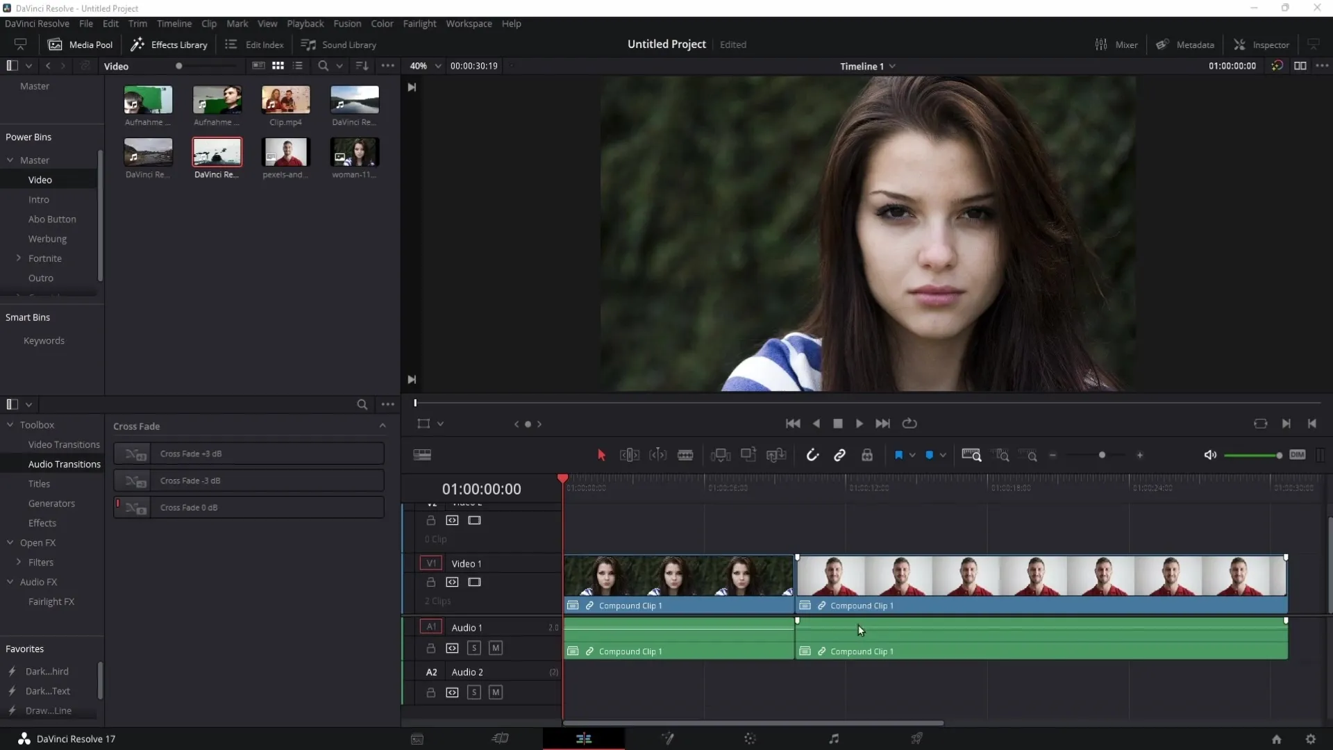 Оволодівайте J- та L-зрізи в DaVinci Resolve