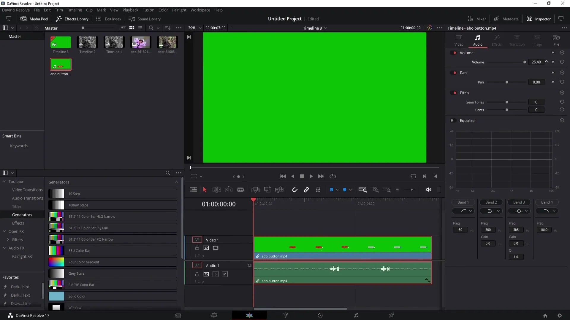 DaVinci Resolve: Panduan langkah demi langkah untuk membuat Timeline