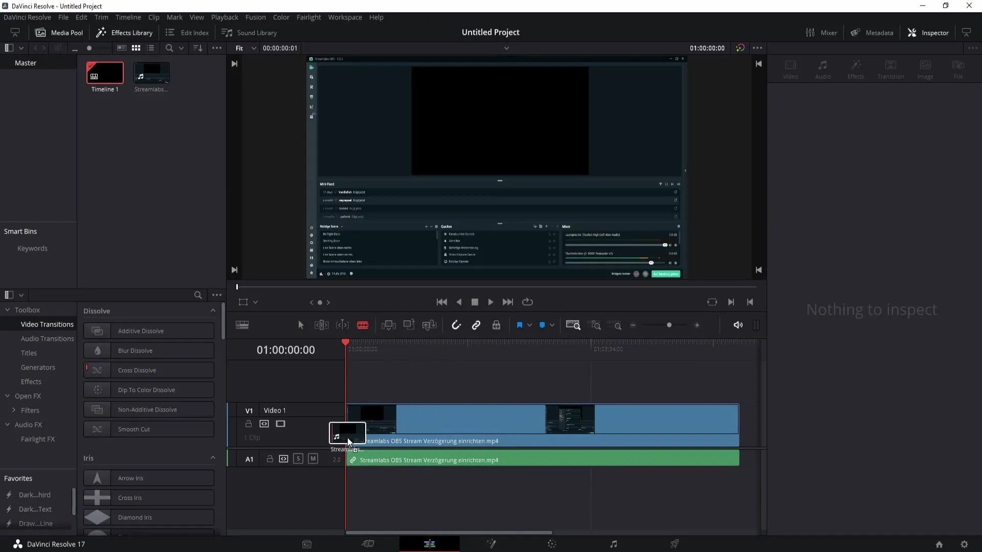 DaVinci Resolve: Menduplikat klip dan audio dengan mudah