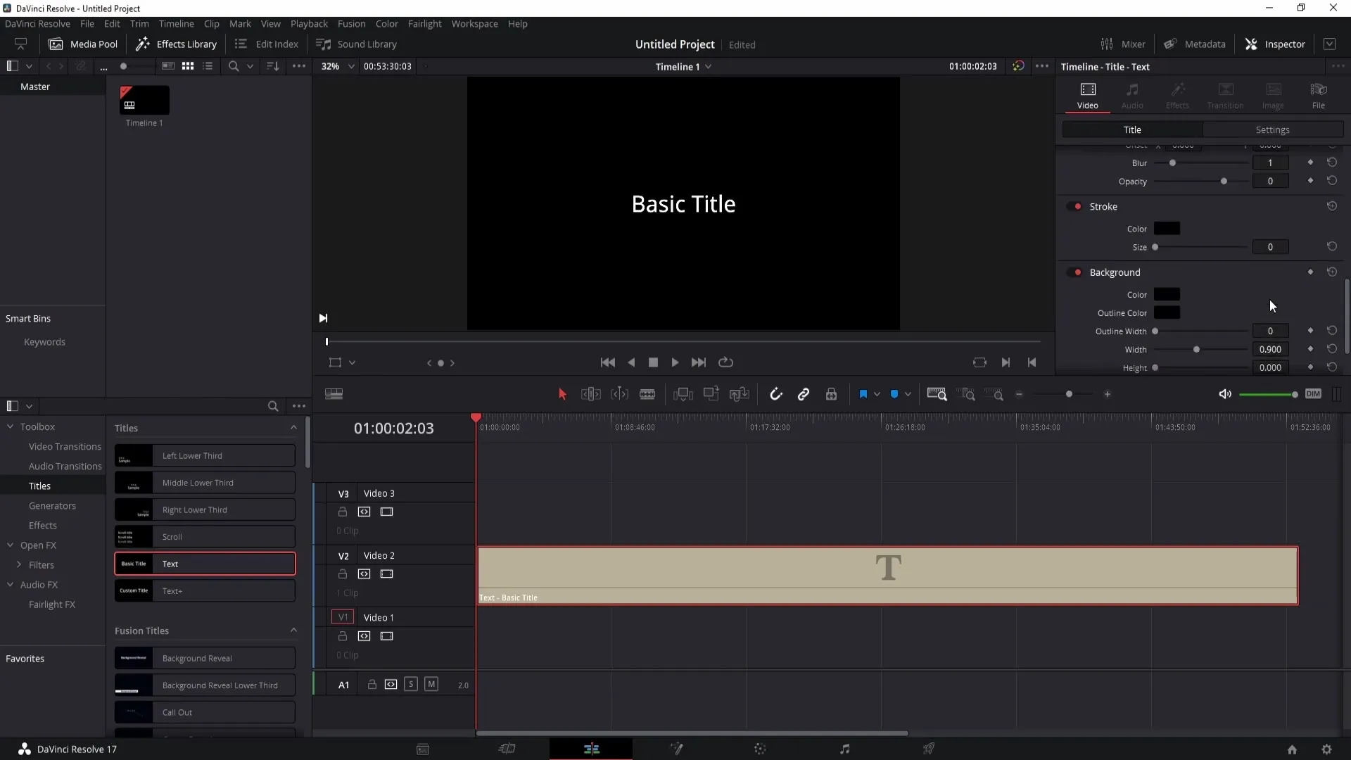 Text editing in DaVinci Resolve - Your step-by-step guide