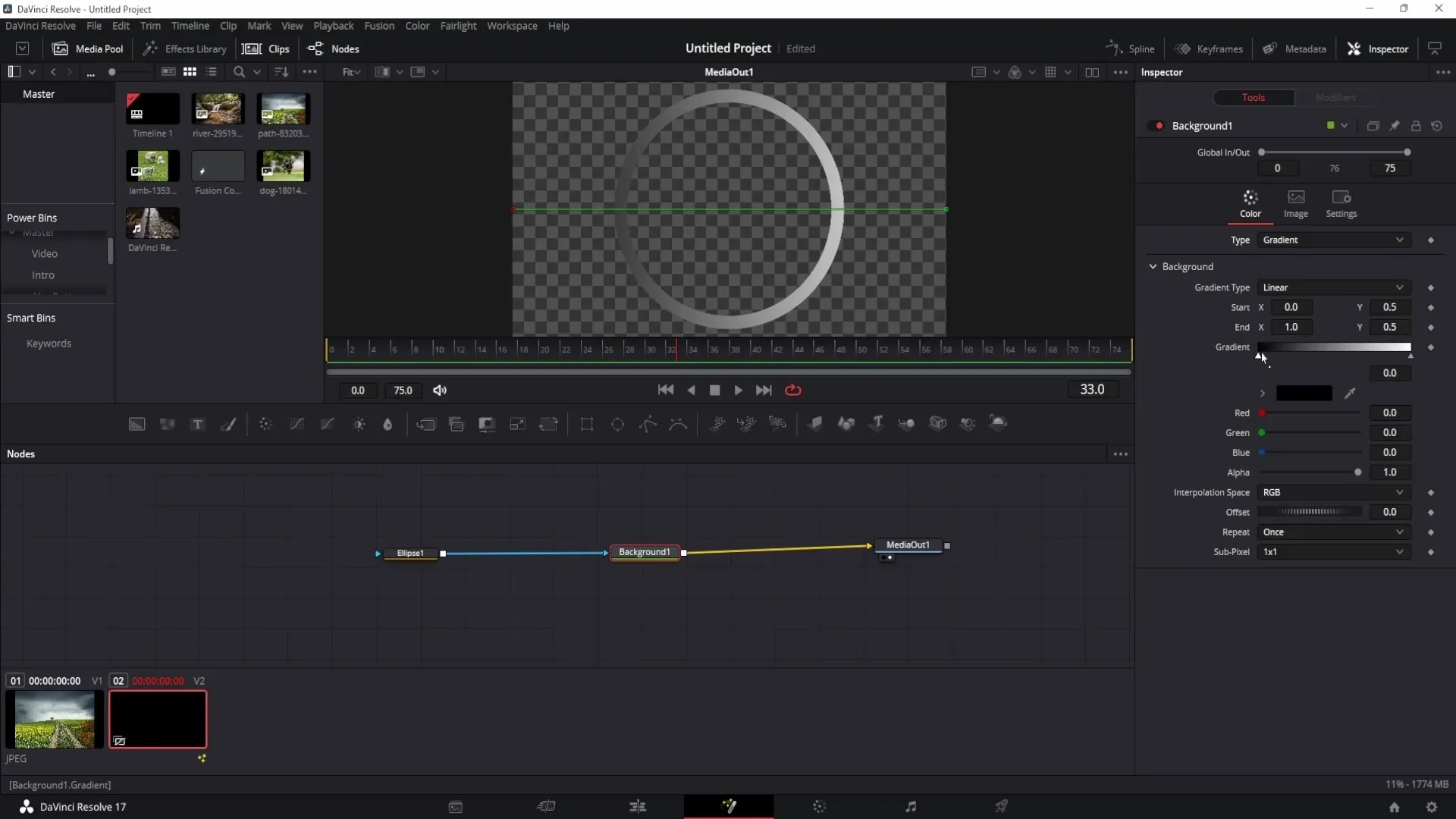 Bentuk Kreatif dalam DaVinci Resolve: Panduan lengkap untuk membuat bentuk di area Fusion