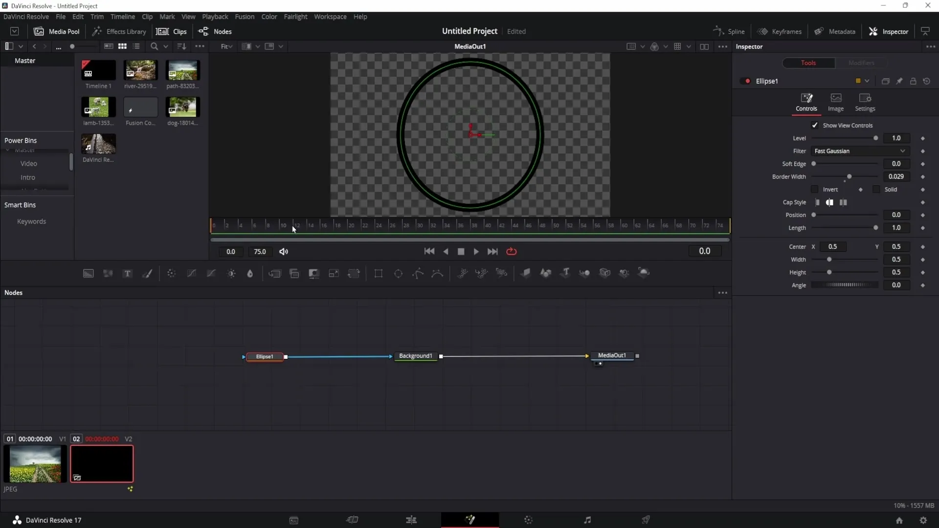 Creative shapes in DaVinci Resolve: A comprehensive guide to creating shapes in the Fusion area