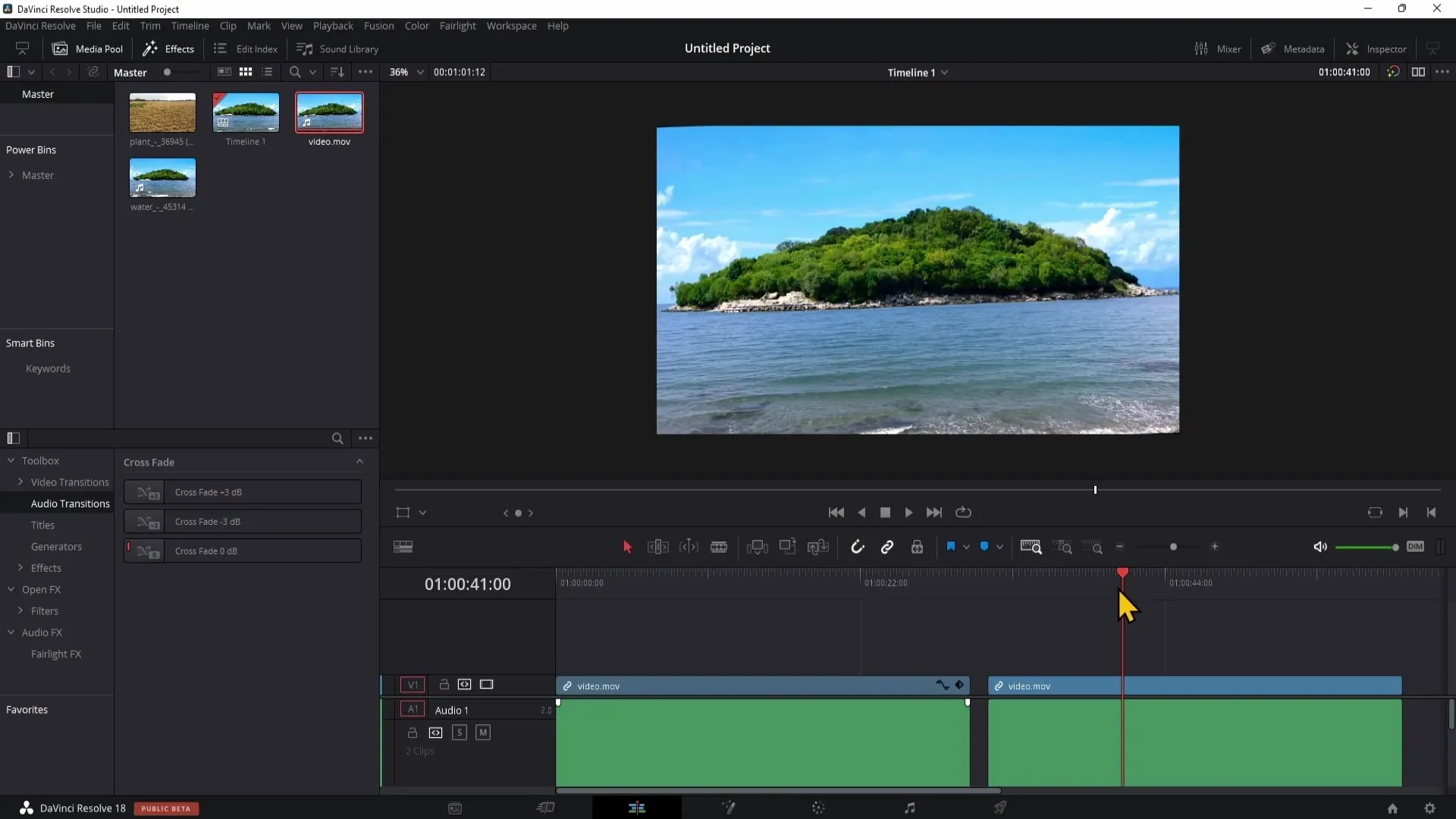 Meratakan horizon dalam DaVinci Resolve: Panduan Langkah demi Langkah