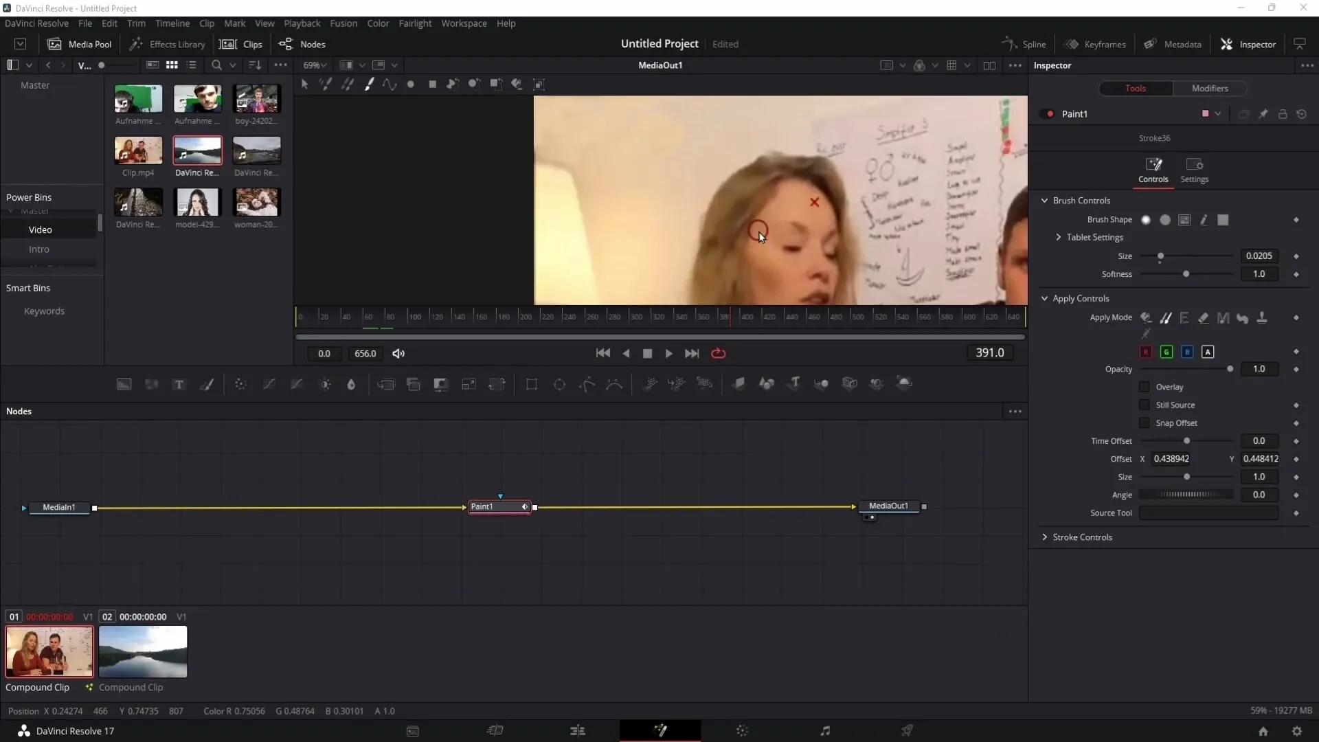 Remove watermark in DaVinci Resolve - Step-by-step guide