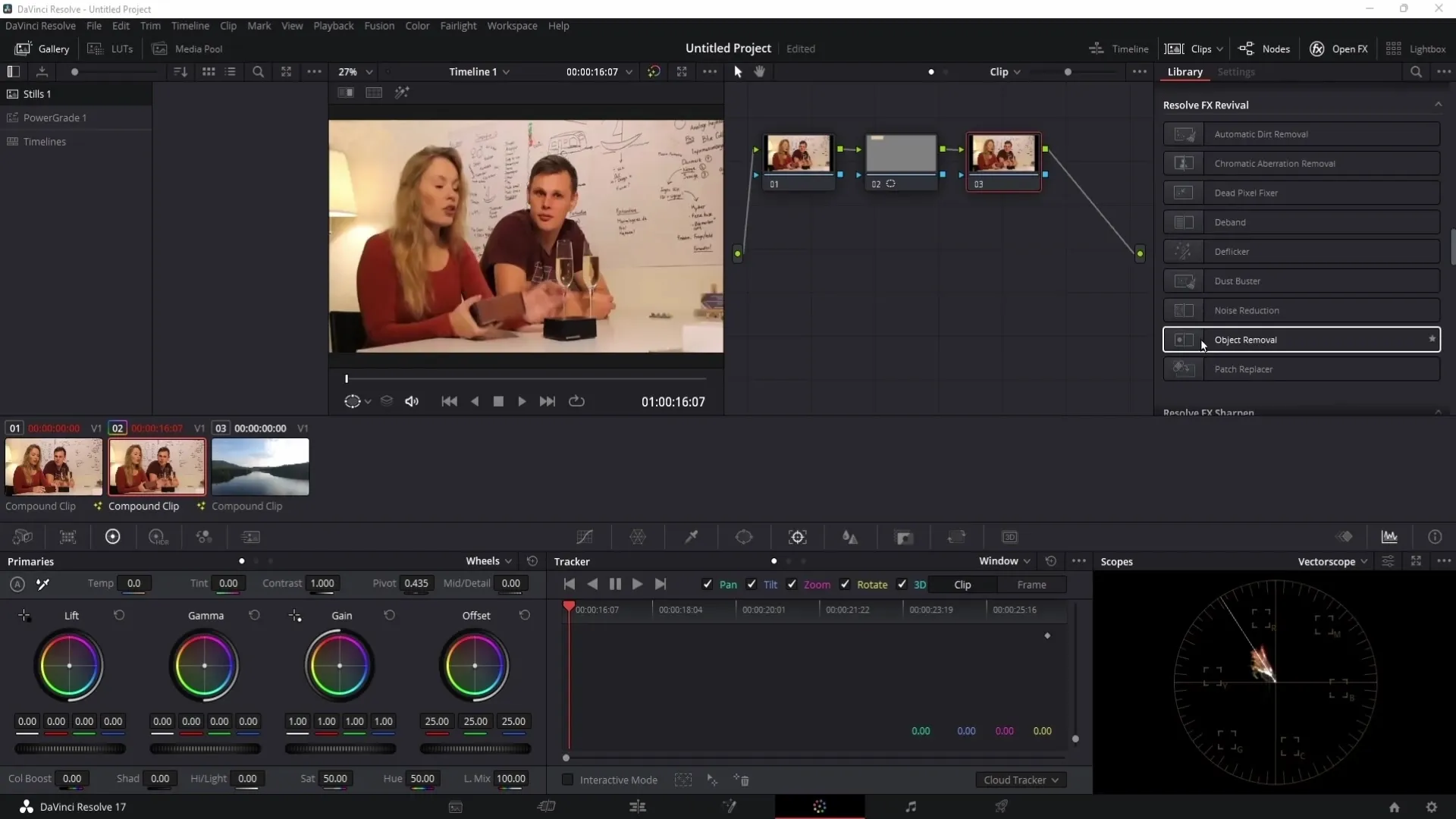 DaVinci Resolve'da su işaretini kaldırma - Adım adım kılavuz