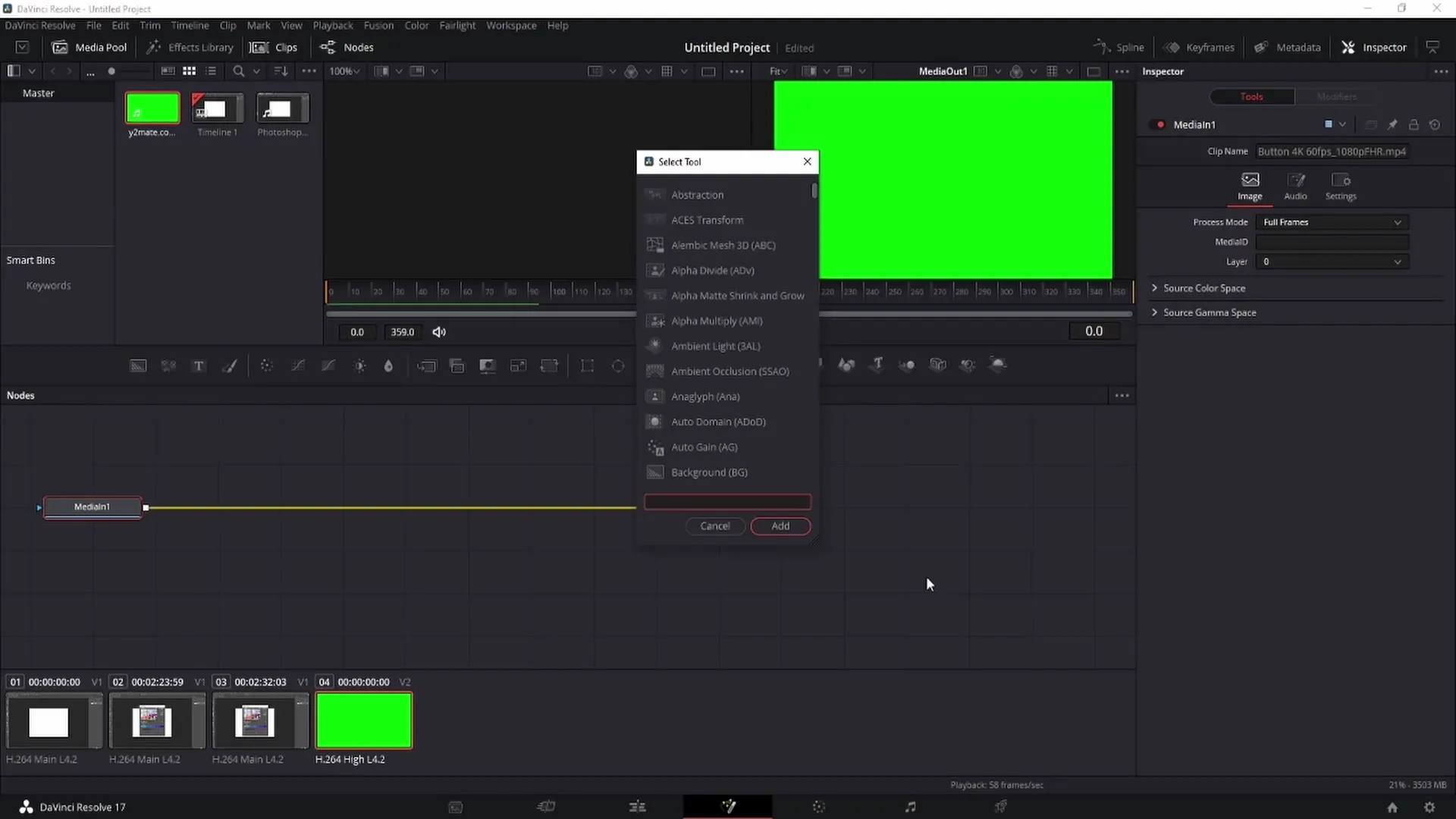 DaVinci Resolve'da Greenscreen Kaldırma - Adım adım kılavuz