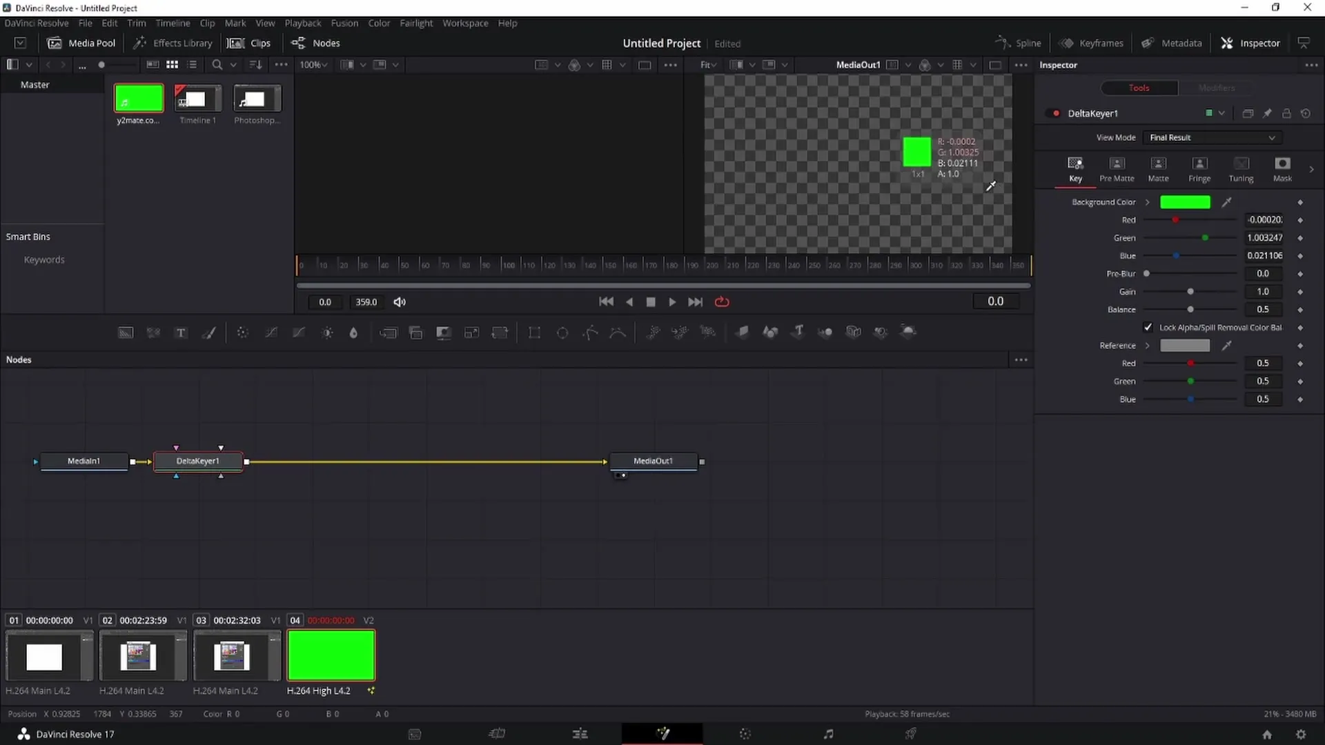 Greenscreen Entfernen in DaVinci Resolve – Eine Schritt-für-Schritt-Anleitung