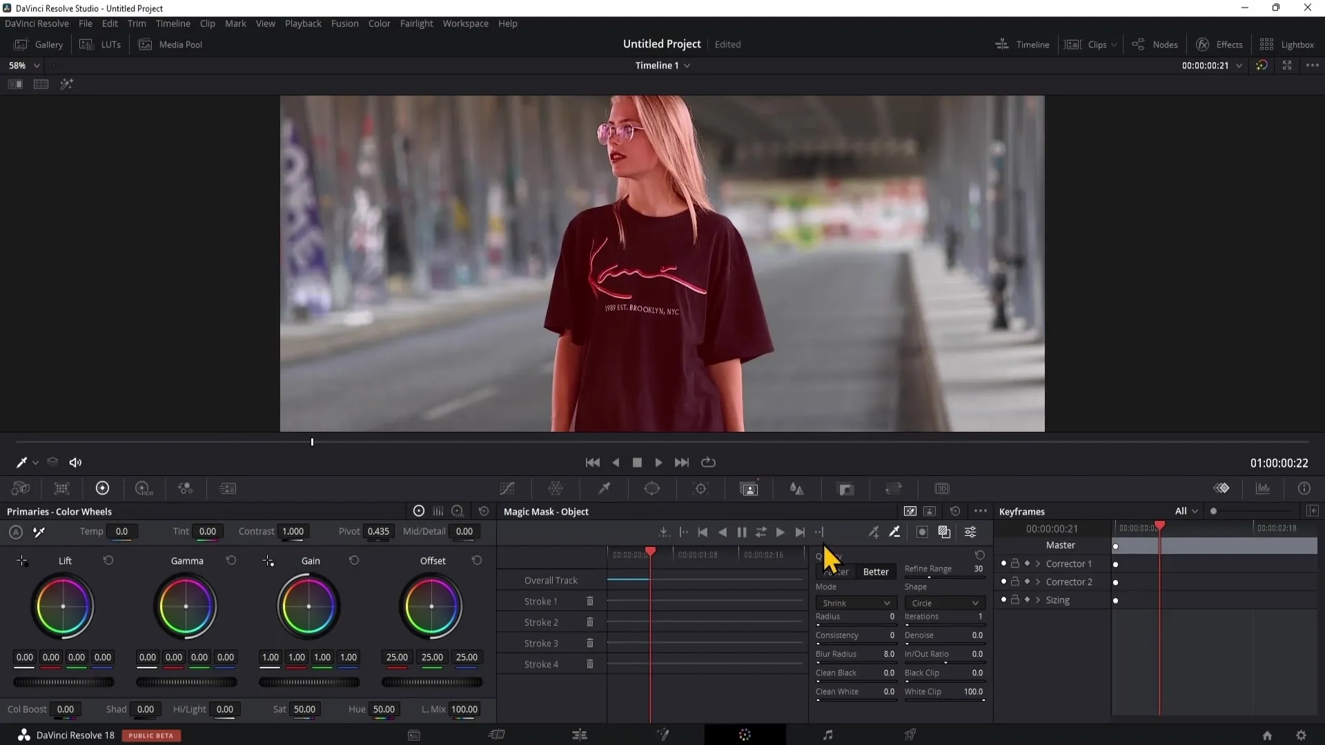 DaVinci Resolve: Effectively Cut Out a Person