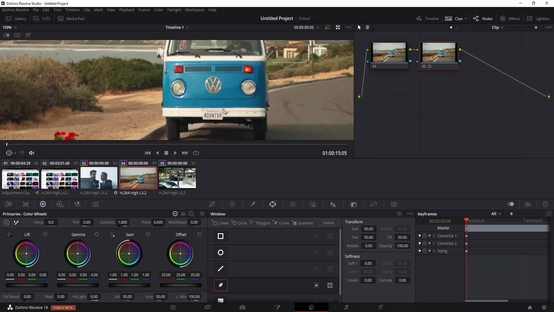 DaVinci Resolve: Making areas unrecognizable efficiently