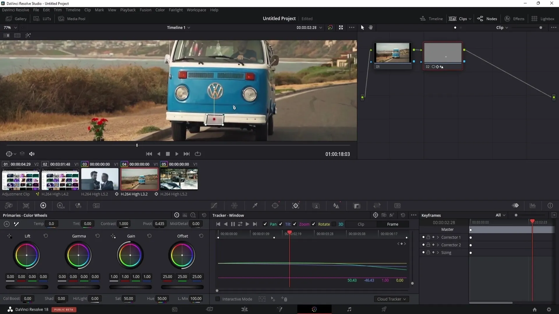 DaVinci Resolve: Making areas unrecognizable efficiently