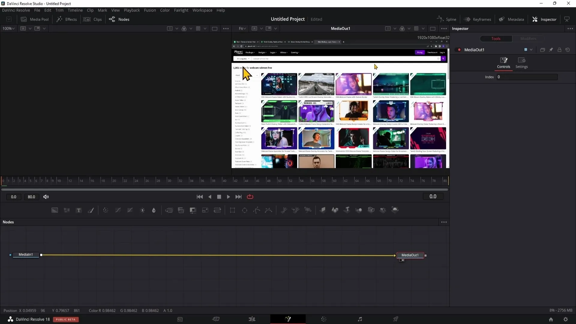 DaVinci Resolve: Making areas unrecognizable efficiently