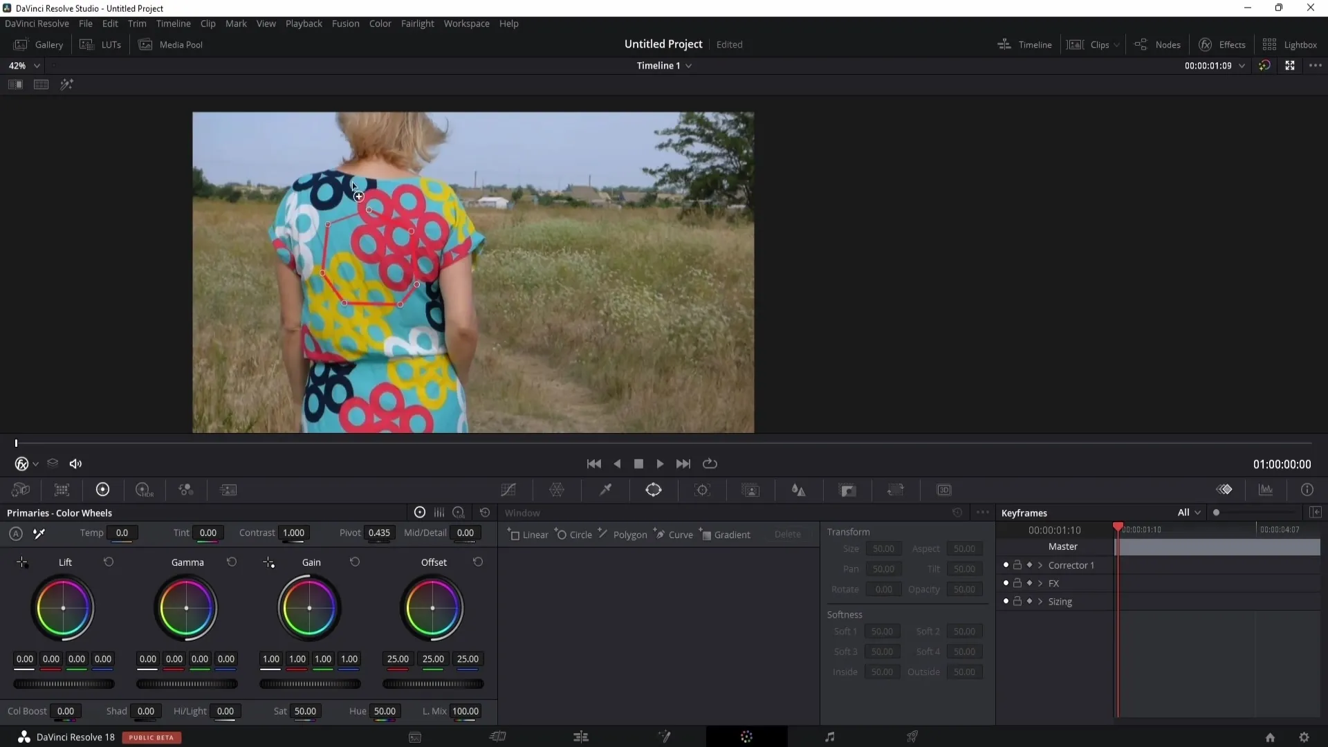 Surface Tracker, DaVinci Resolve'da logoları sorunsuz bir şekilde entegre etmek