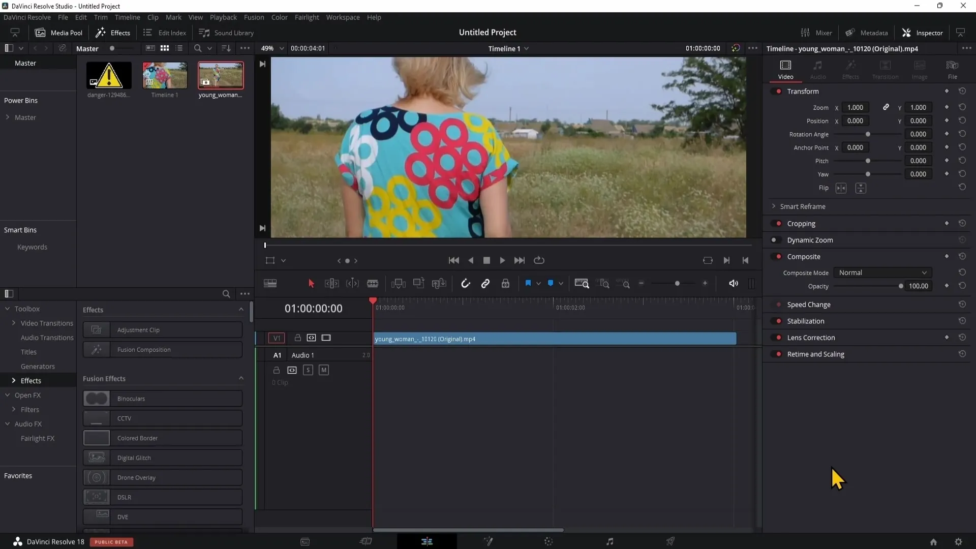 Integrasikan logo dengan mulus di DaVinci Resolve menggunakan Surface Tracker