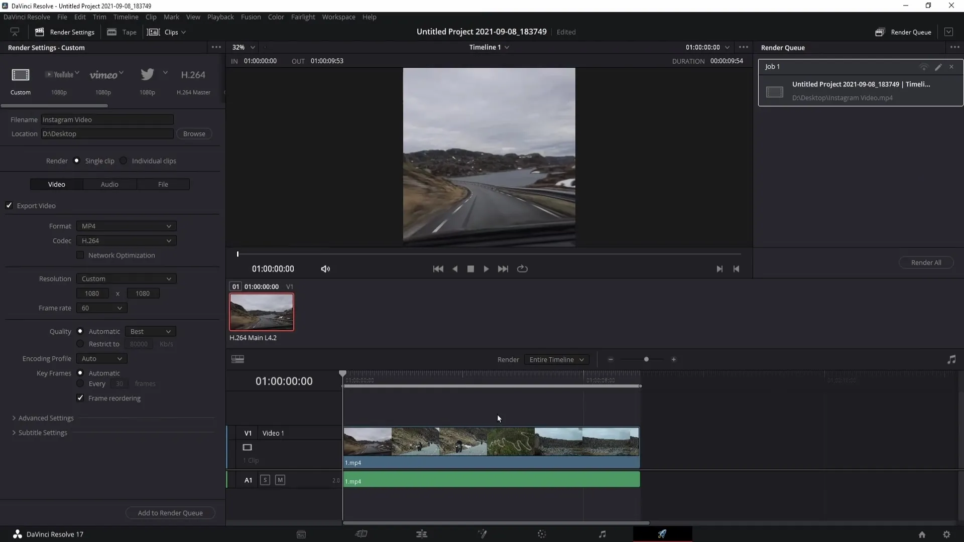 Erstelle ansprechende Instagram Stories und Videos mit DaVinci Resolve