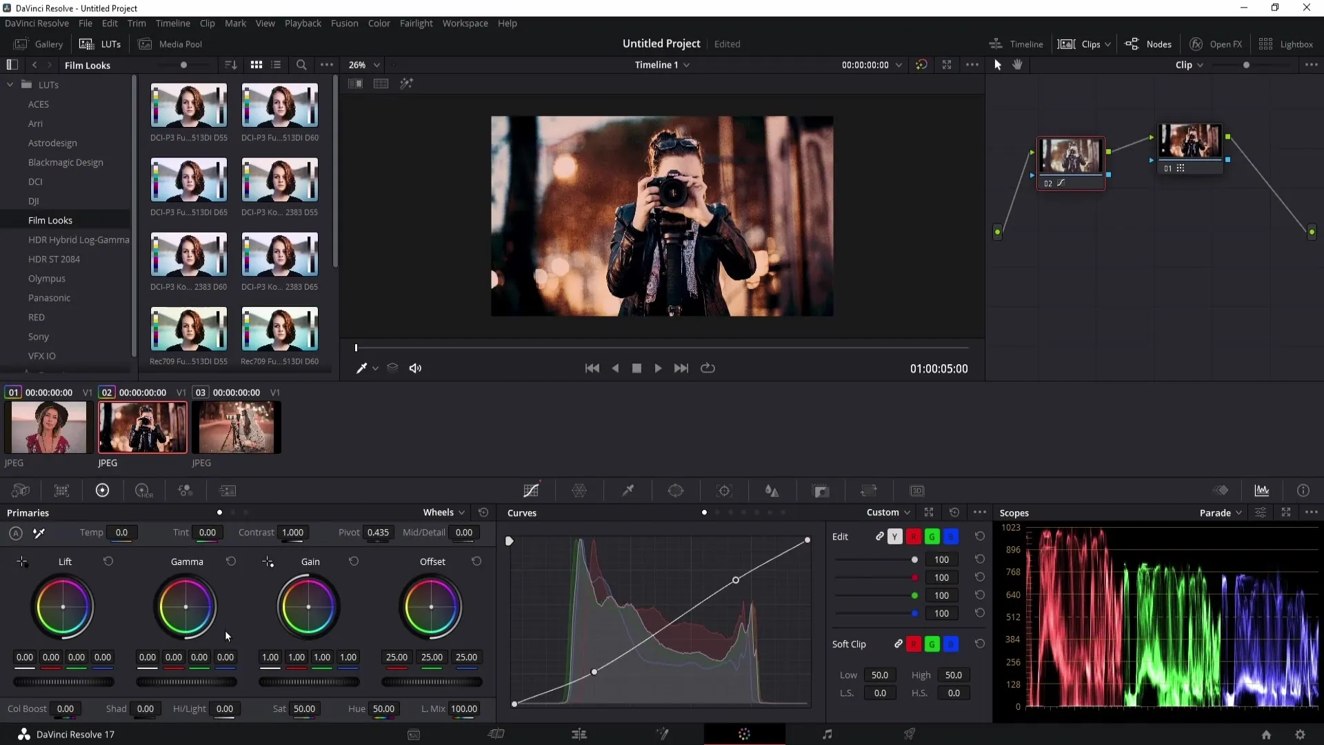 Transférer efficacement le grade de couleur dans DaVinci Resolve